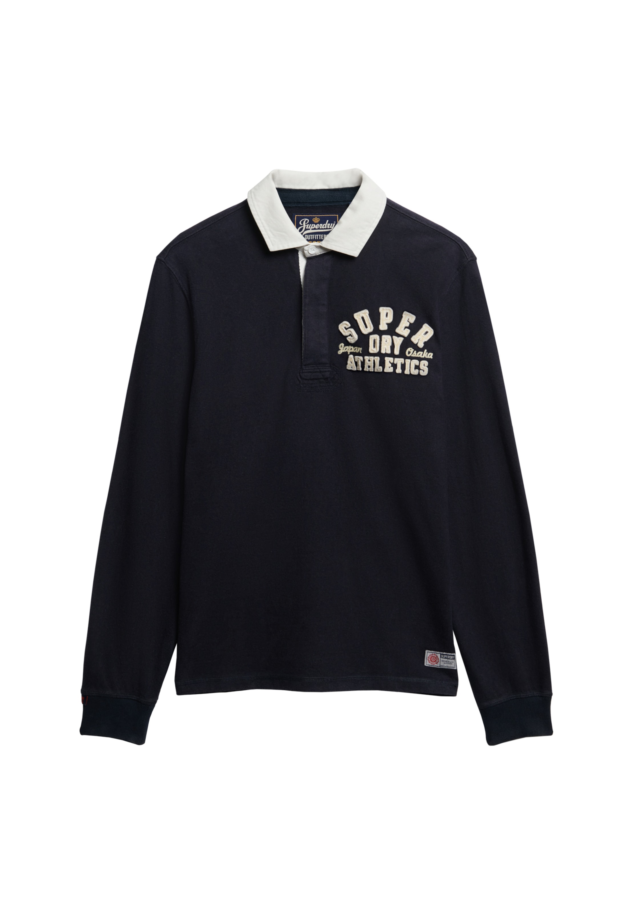 Superdry T-shirt à manches longues »VINTAGE ATHLETIC RUGBY« Baumwolle, relaxed fit