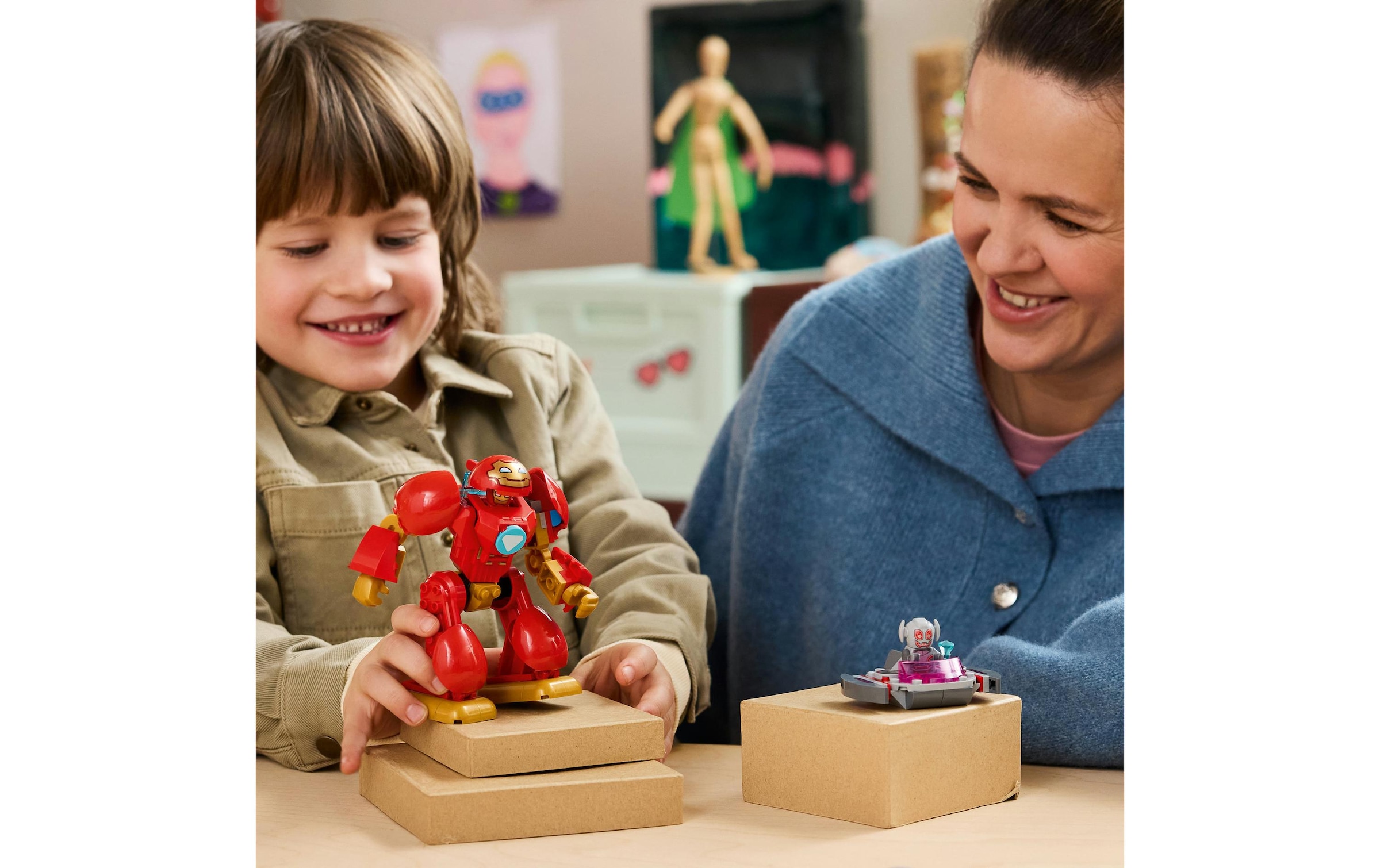 LEGO® Konstruktionsspielsteine »Ultron vs. Iron Man (11209), LEGO Disney Junior Marvel« Made in Europe