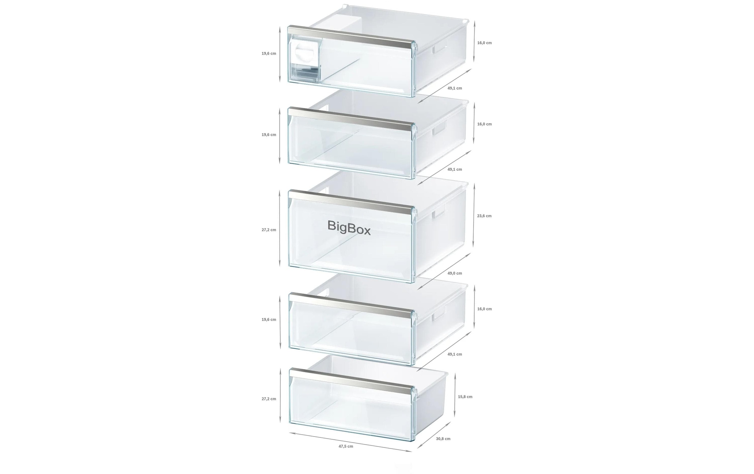 BOSCH Gefrierschrank »GSN54AWDPH«, 176 cm hoch, 70 cm breit