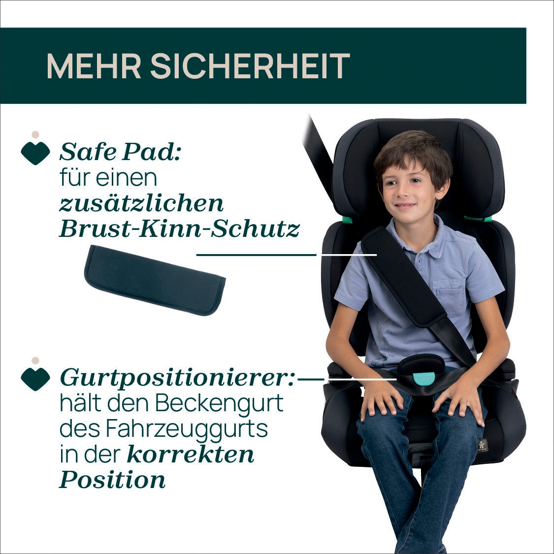 Chicco Siège auto pour enfant »Quizy i-Size« (100-150 cm)
