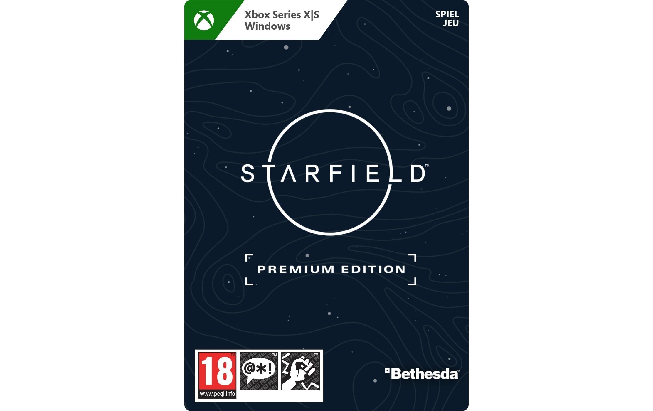 Spielesoftware »Starfield Premium Edition (ESD)«, PC-Xbox Series X