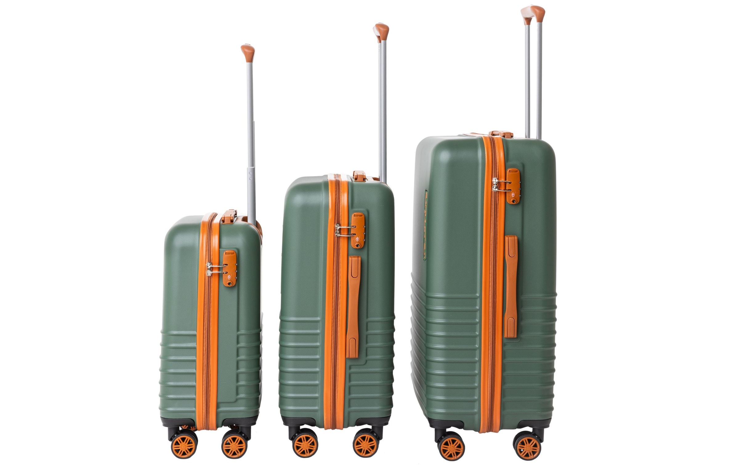 Koffer »FTM Explorer, 3-teilig,«, 4 Rollen