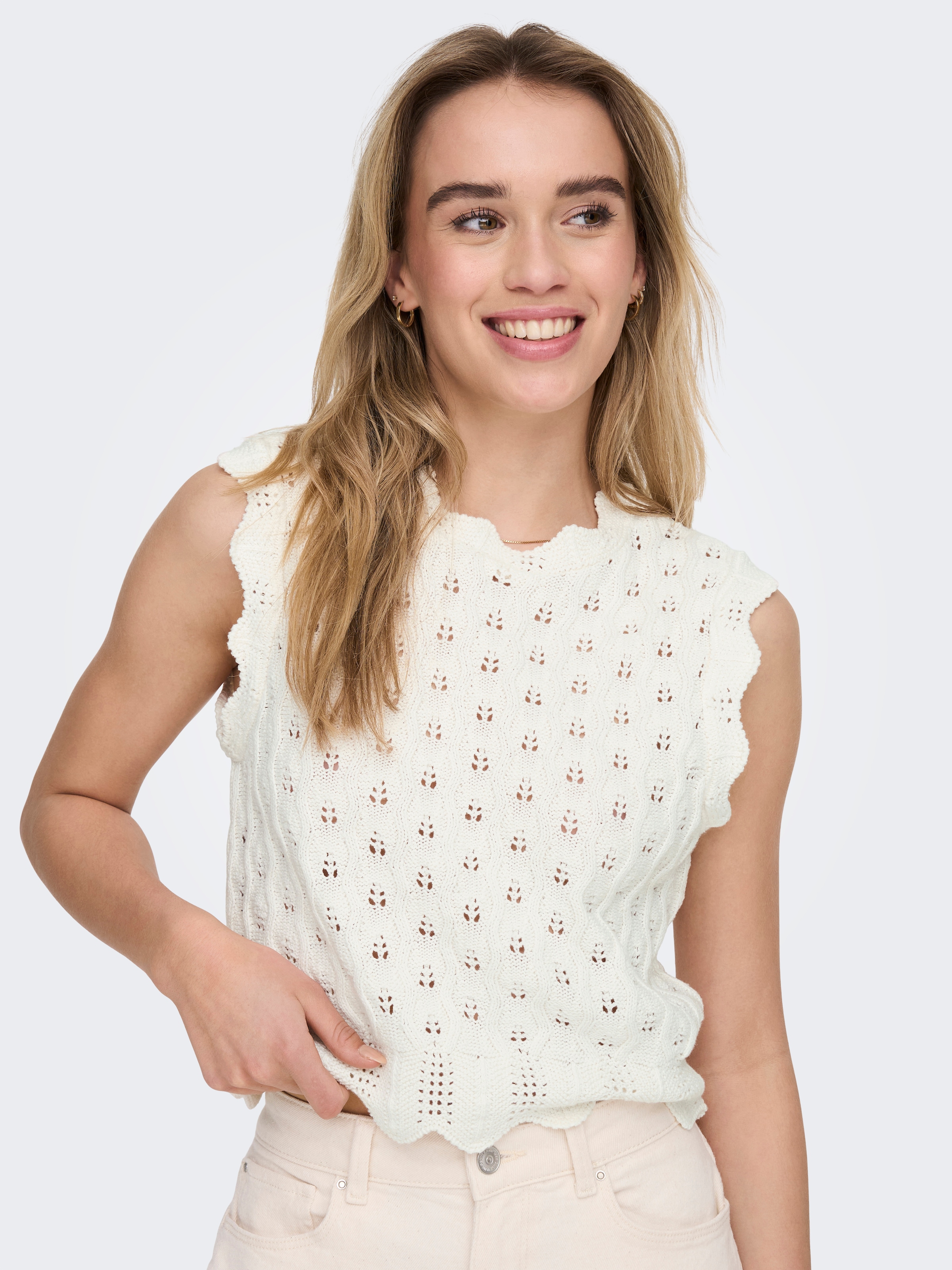 ONLY Stricktop »ONLLUNA LIFE SL O-NECK TANK NOOS KNT«