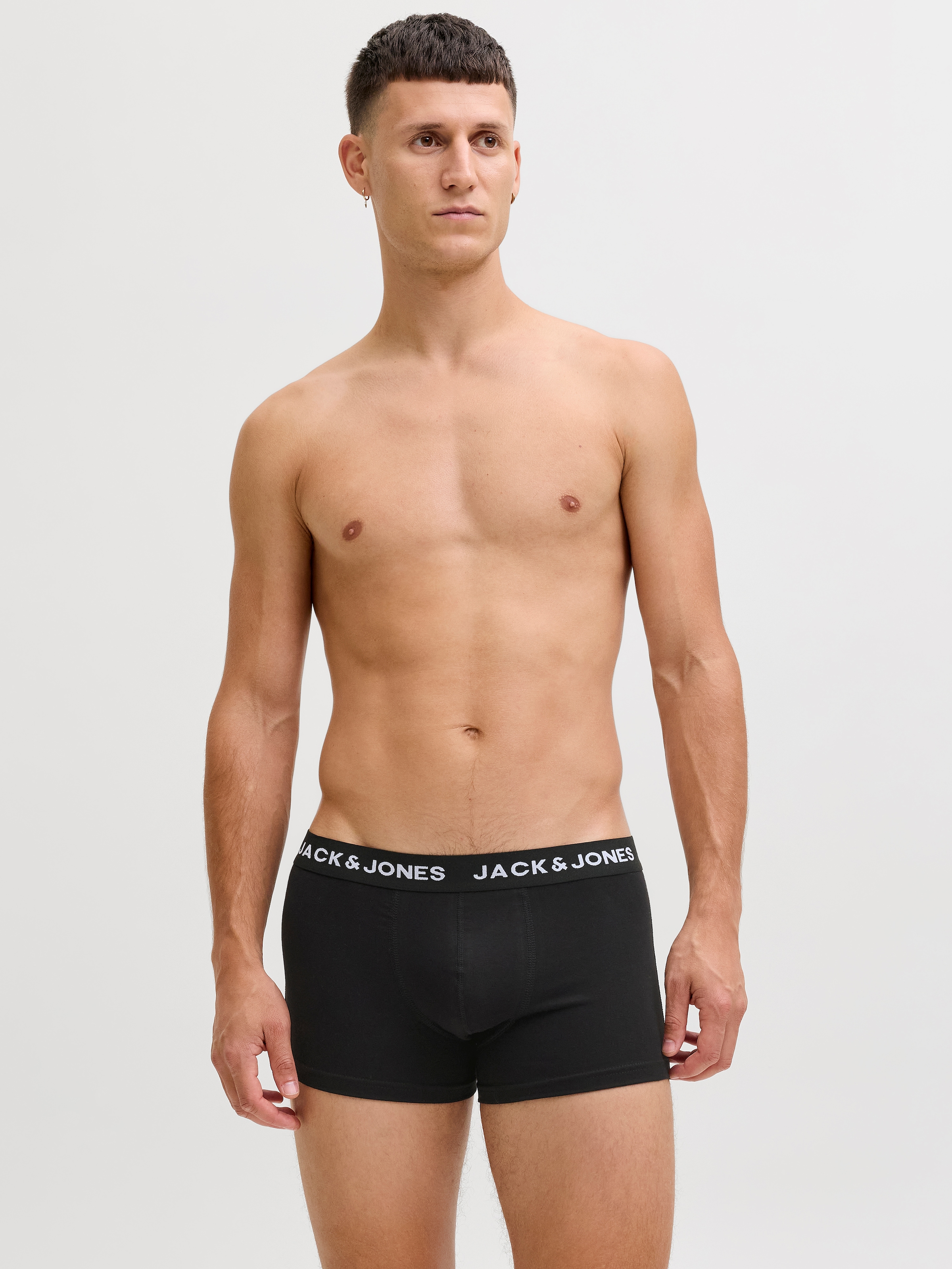 Jack & Jones Boxers »JACFLOWER Microfiber mit Logobund, Blumenprint und Stretchkomfort«, 10 cuis eng anliegend, Microfaser, schnelltrocknend
