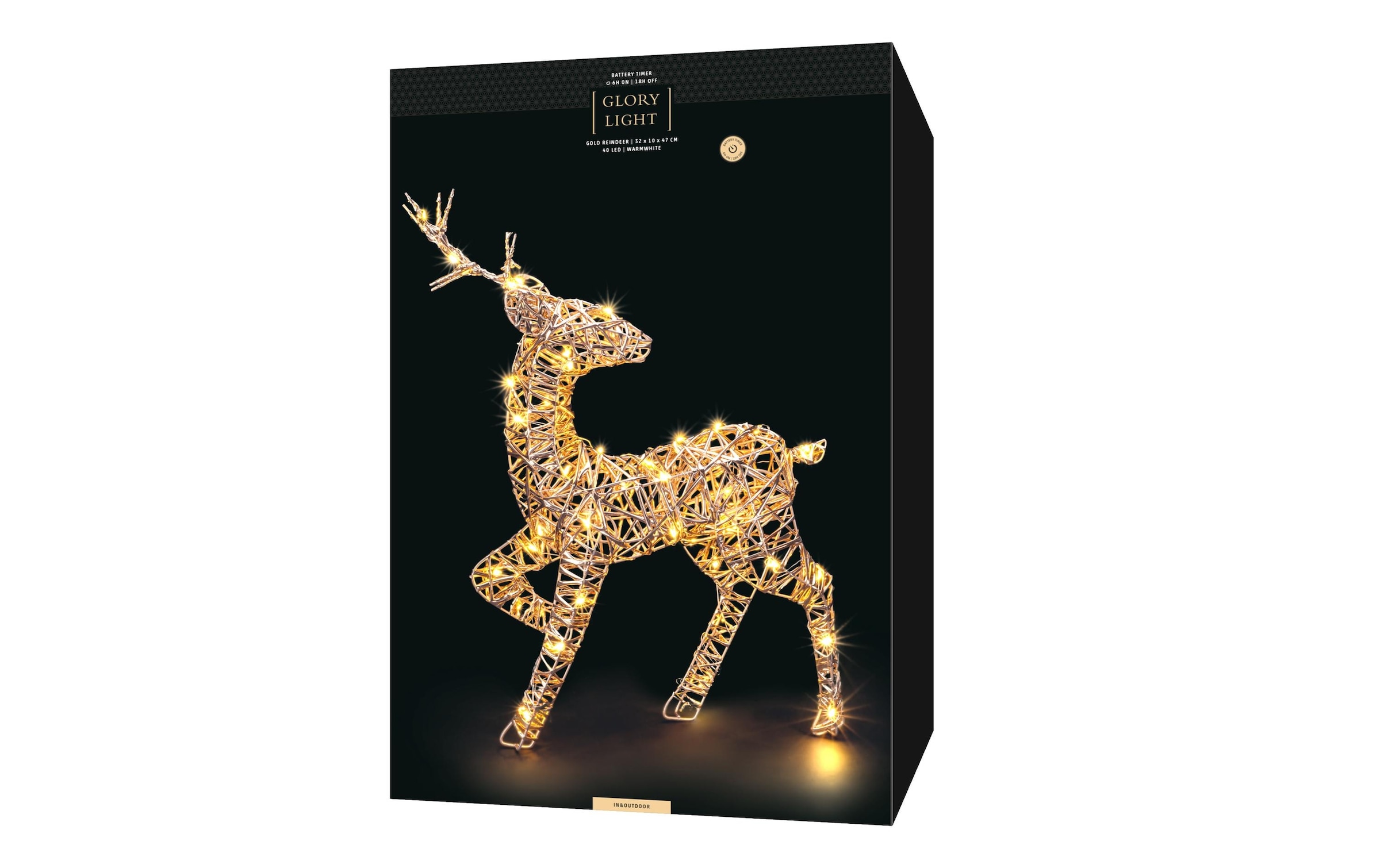 STT Figurine décorative LED »reindeer, 32«