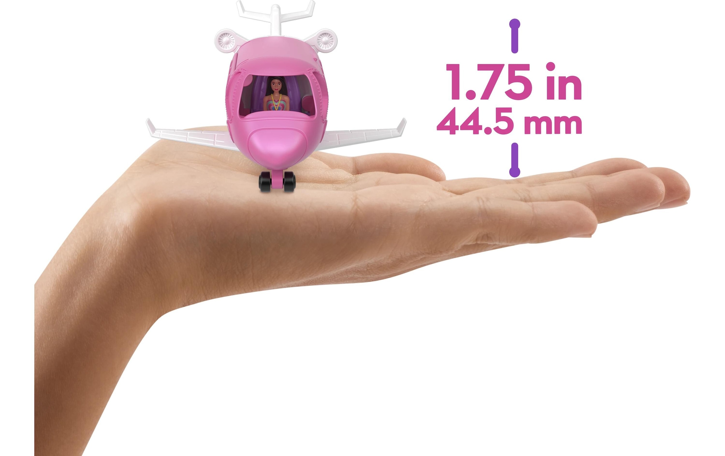 Barbie Anziehpuppe »Mini BarbieLand Traumflugzeug«