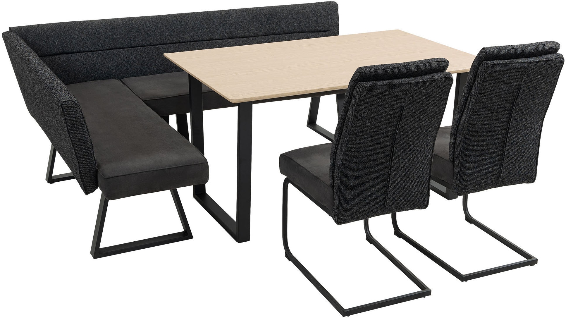 Image of Duo Collection Eckbankgruppe "Eckbankgruppe Alena & Marga & Nala" Set, 5 tlg. tlg. Taschenfederkern