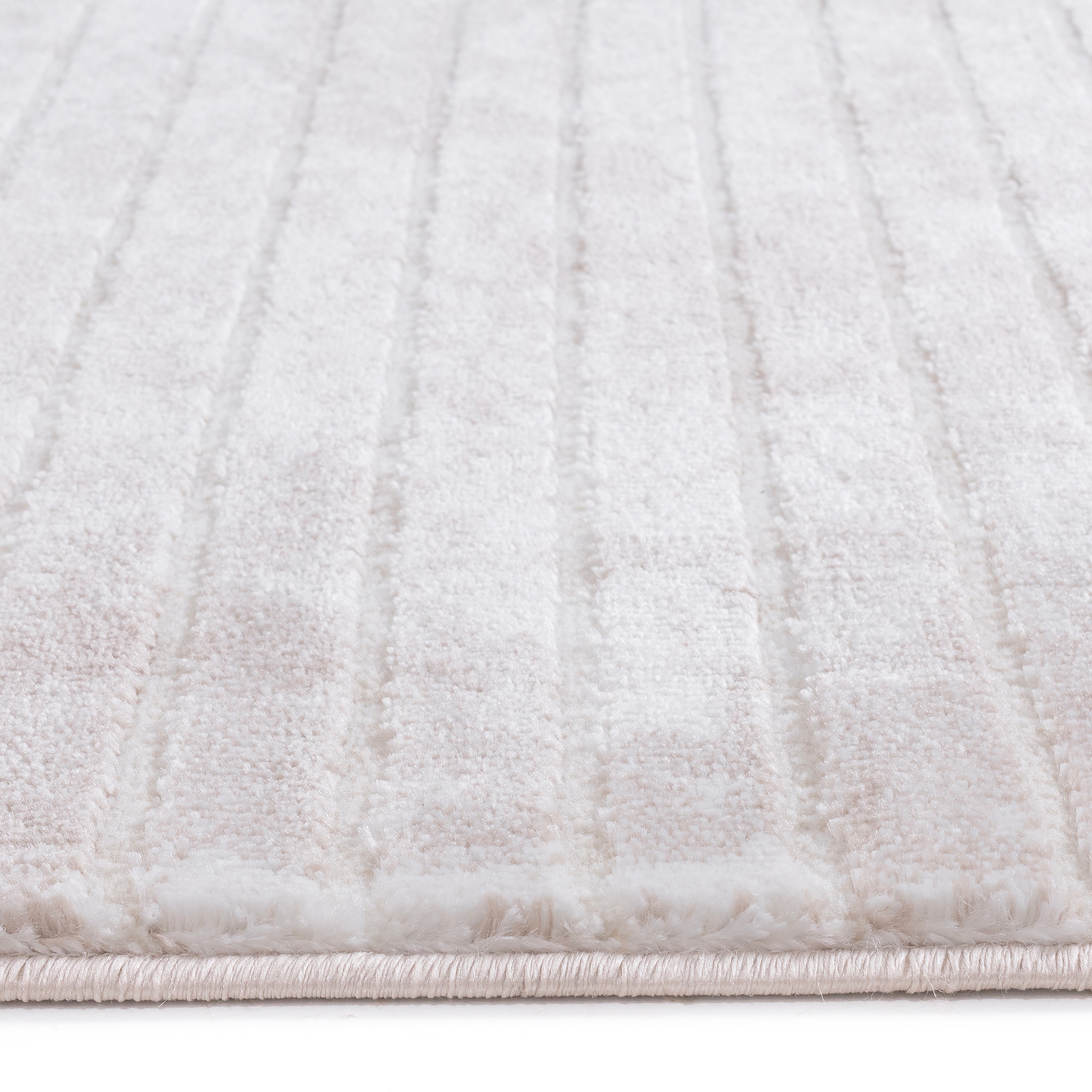 GOODproduct Teppich »Luvu, mit Hoch-Tief-Struktur« rechteckig 12 mm Höhe Modernes Design, Boho-Charme, dezenter Glanz, Wohnzimmer, Schlafzimmer