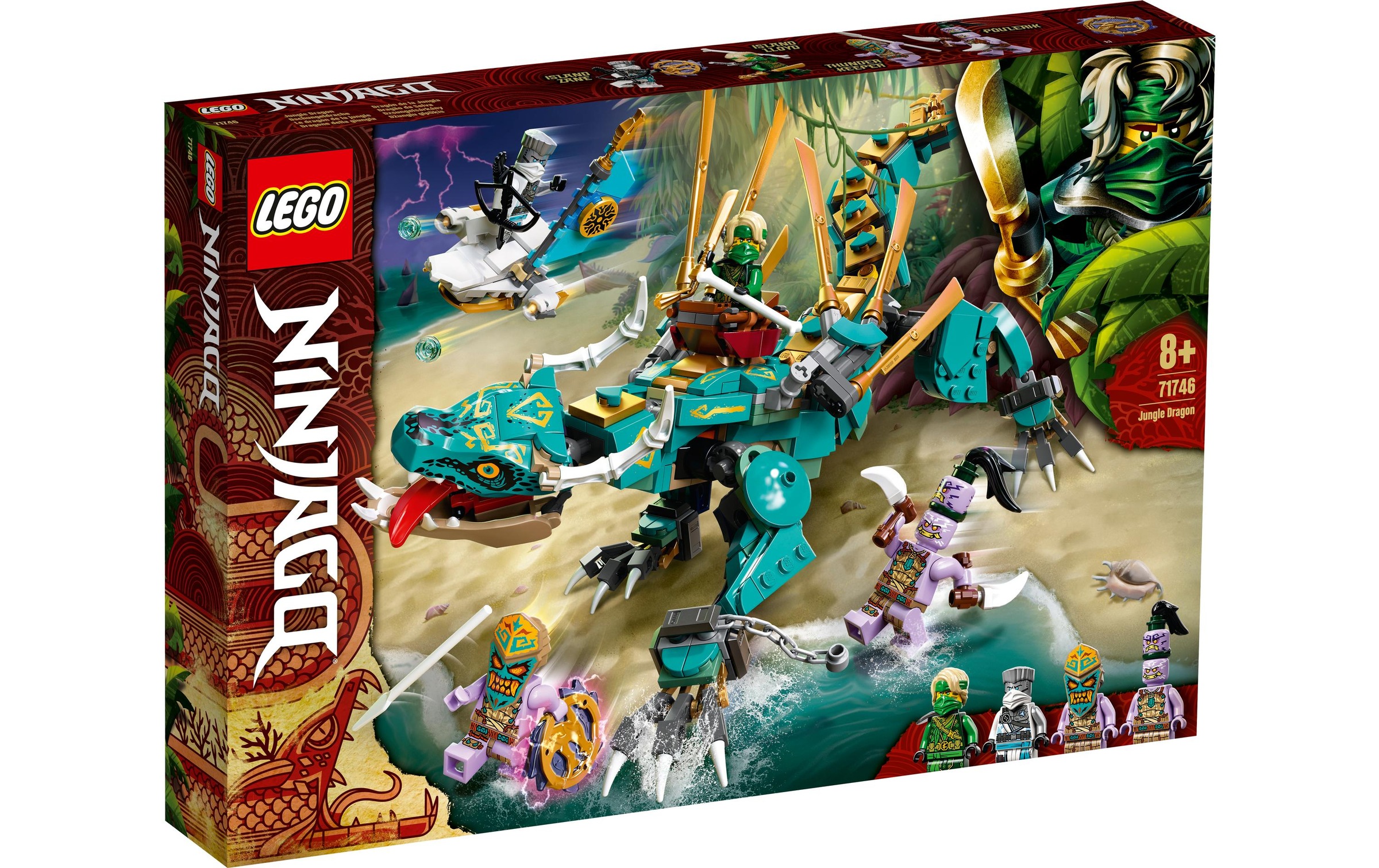 Image of LEGO® Konstruktionsspielsteine »Dschungeldrache 71746« bei Ackermann Versand Schweiz