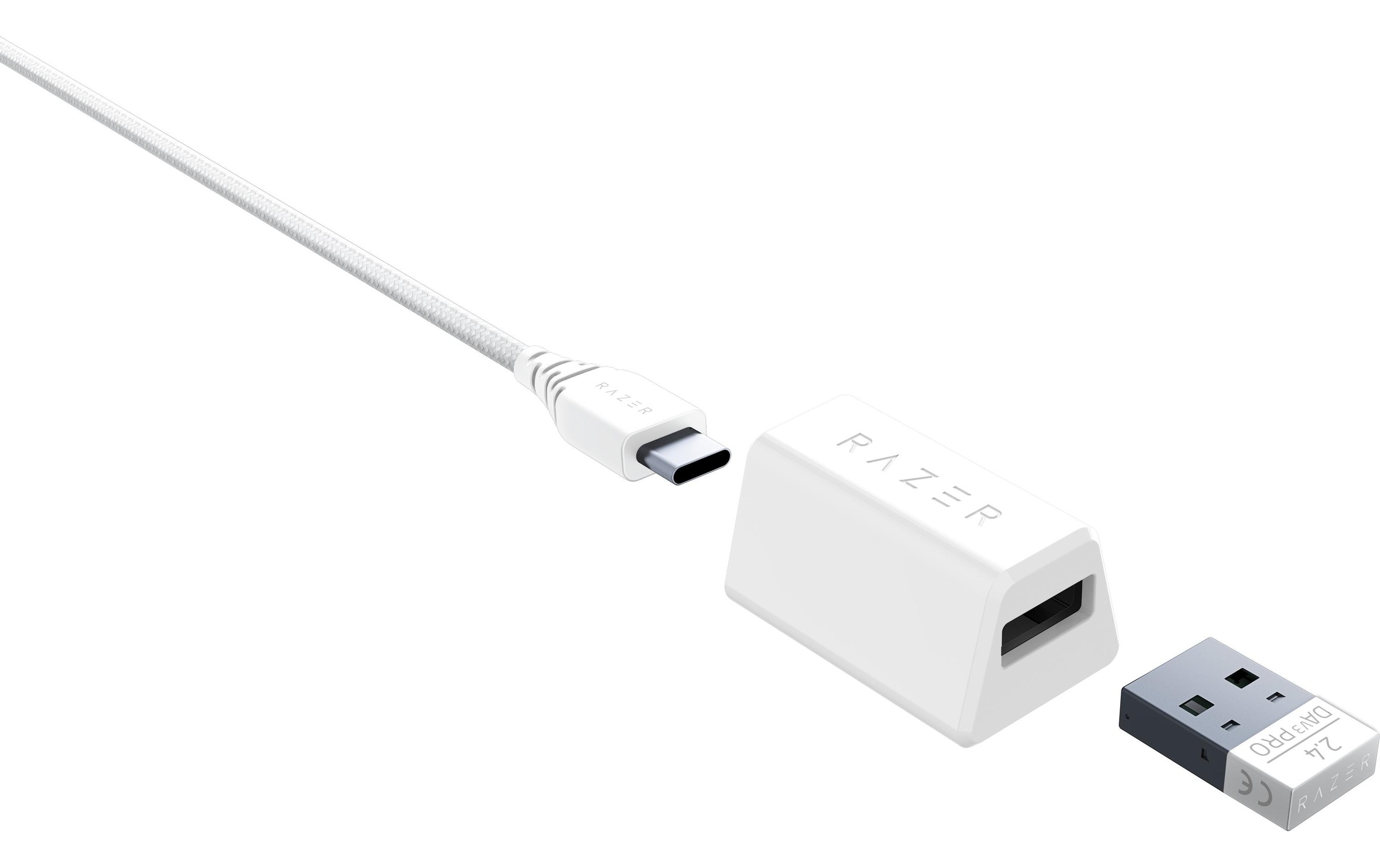 Gaming-Maus »DeathAdder V3 Pro white«, USB