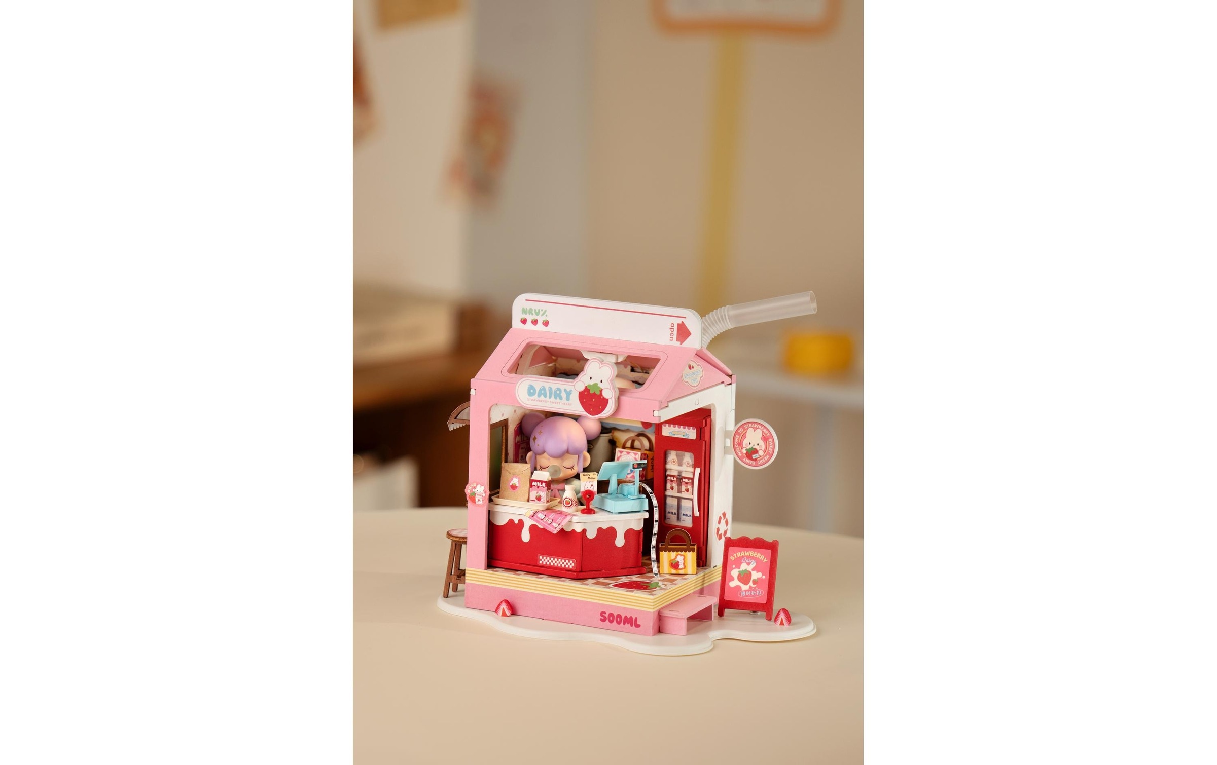   Kit de modèles réduits »RoboTime Erdbeer Milchkarton«