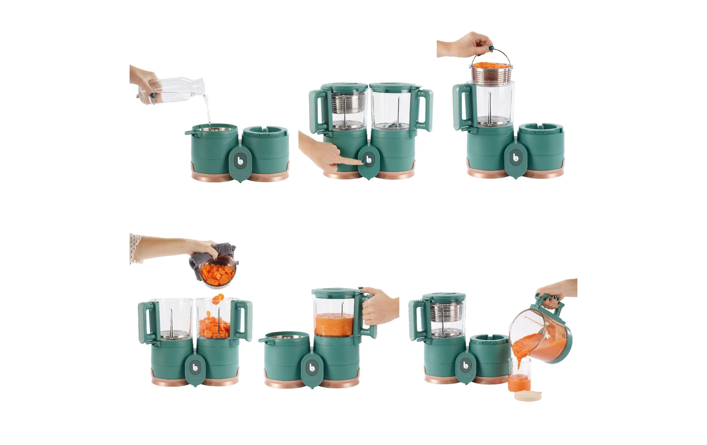 BABYMOOV Dampfgarer »Glass«, 500 W