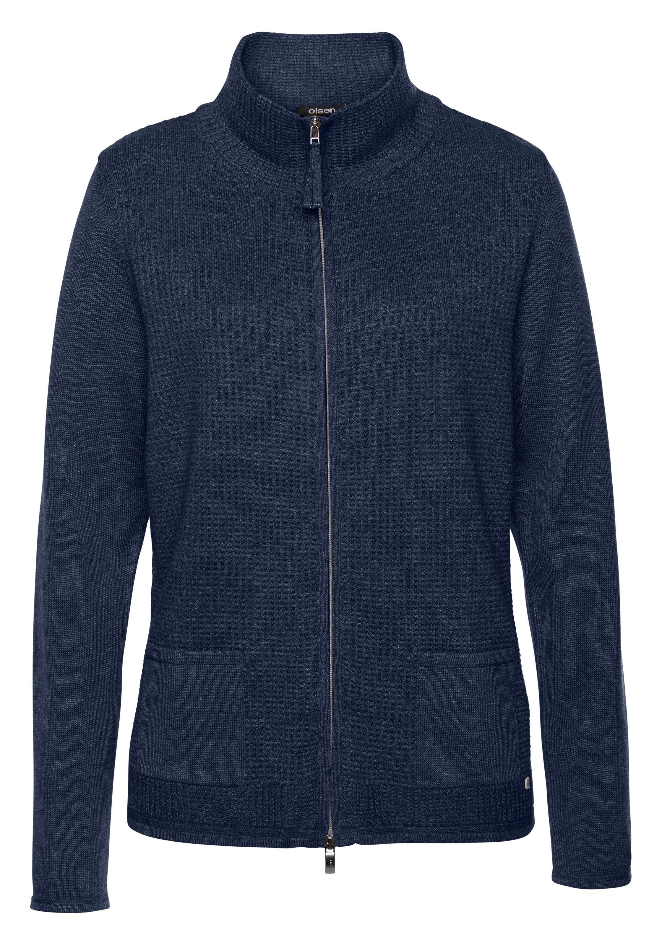 Image of Olsen Strickjacke »Eva«, mit strukturiertem Vorderteil und Taschen bei Ackermann Versand Schweiz