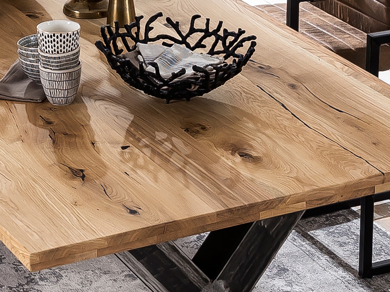 SIT Plateau de table 1 cuis tlg. avec finition huilée