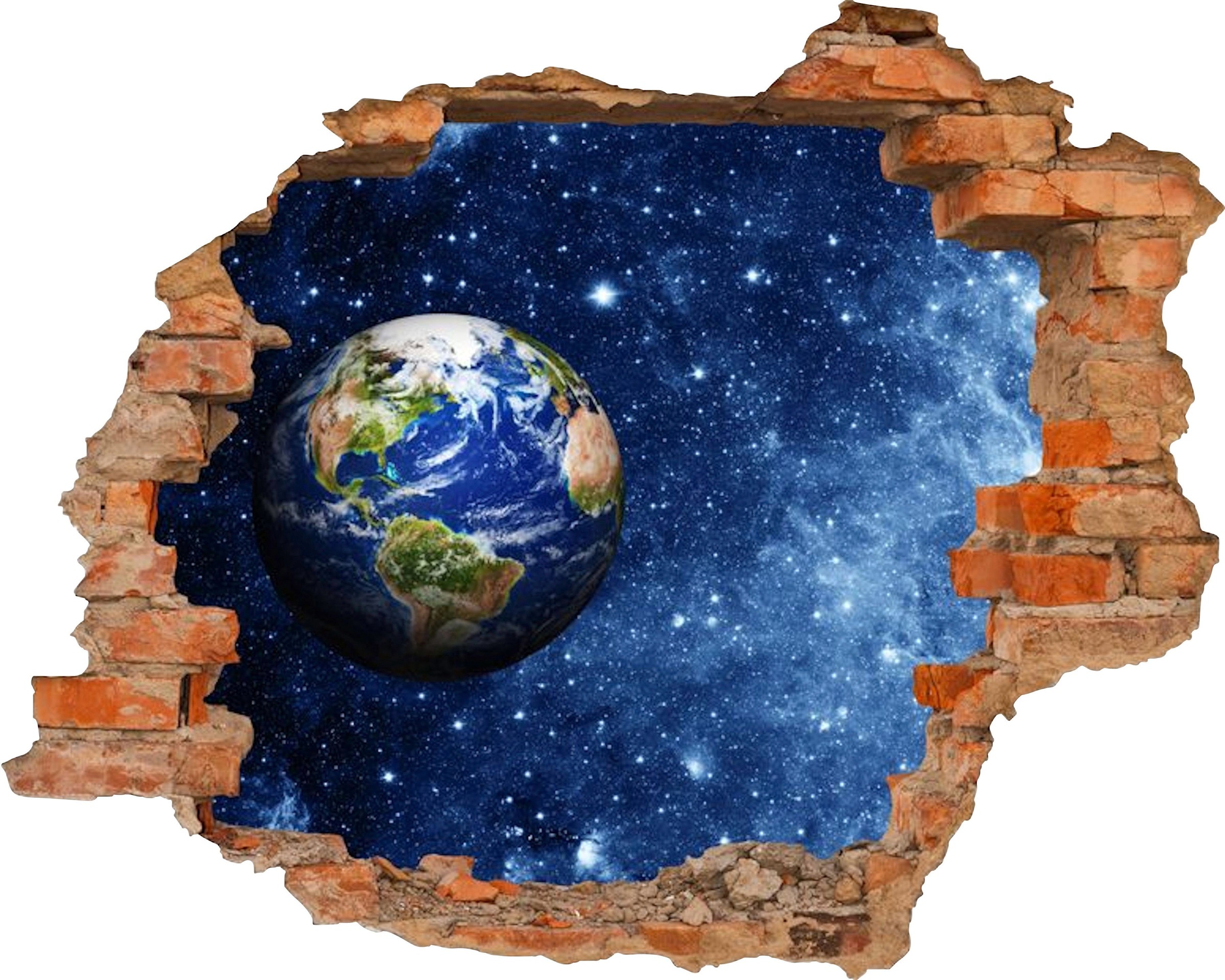 Image of Conni Oberkircher´s Wandsticker »Space - Weltraum«, selbstklebend, Erde bei Ackermann Versand Schweiz