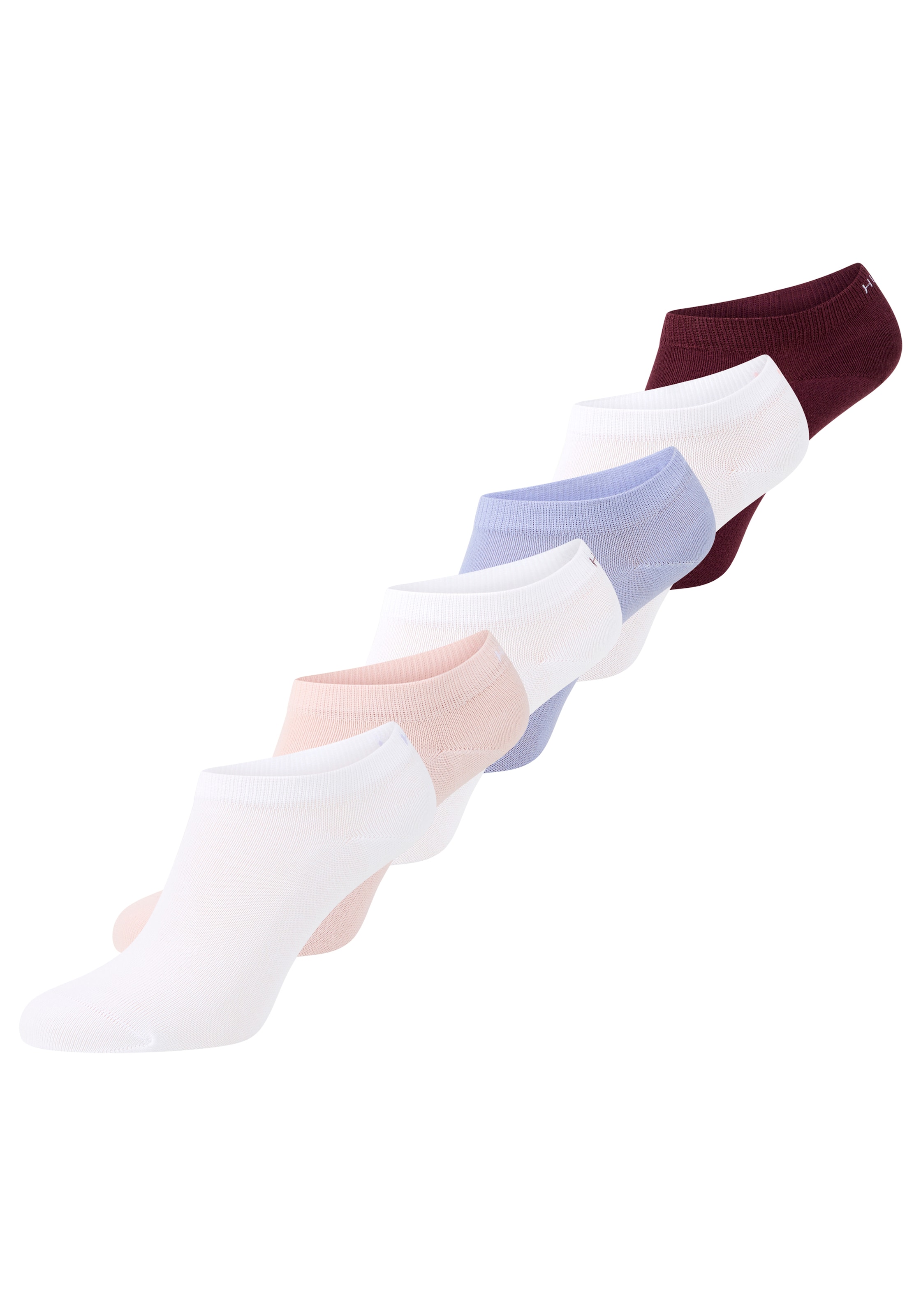 HUGO Underwear Chaussettes de baskets »Socken 6P AS UNI CC W 10« 6 Couple tlg. mit Markenschriftzug am Bündchen