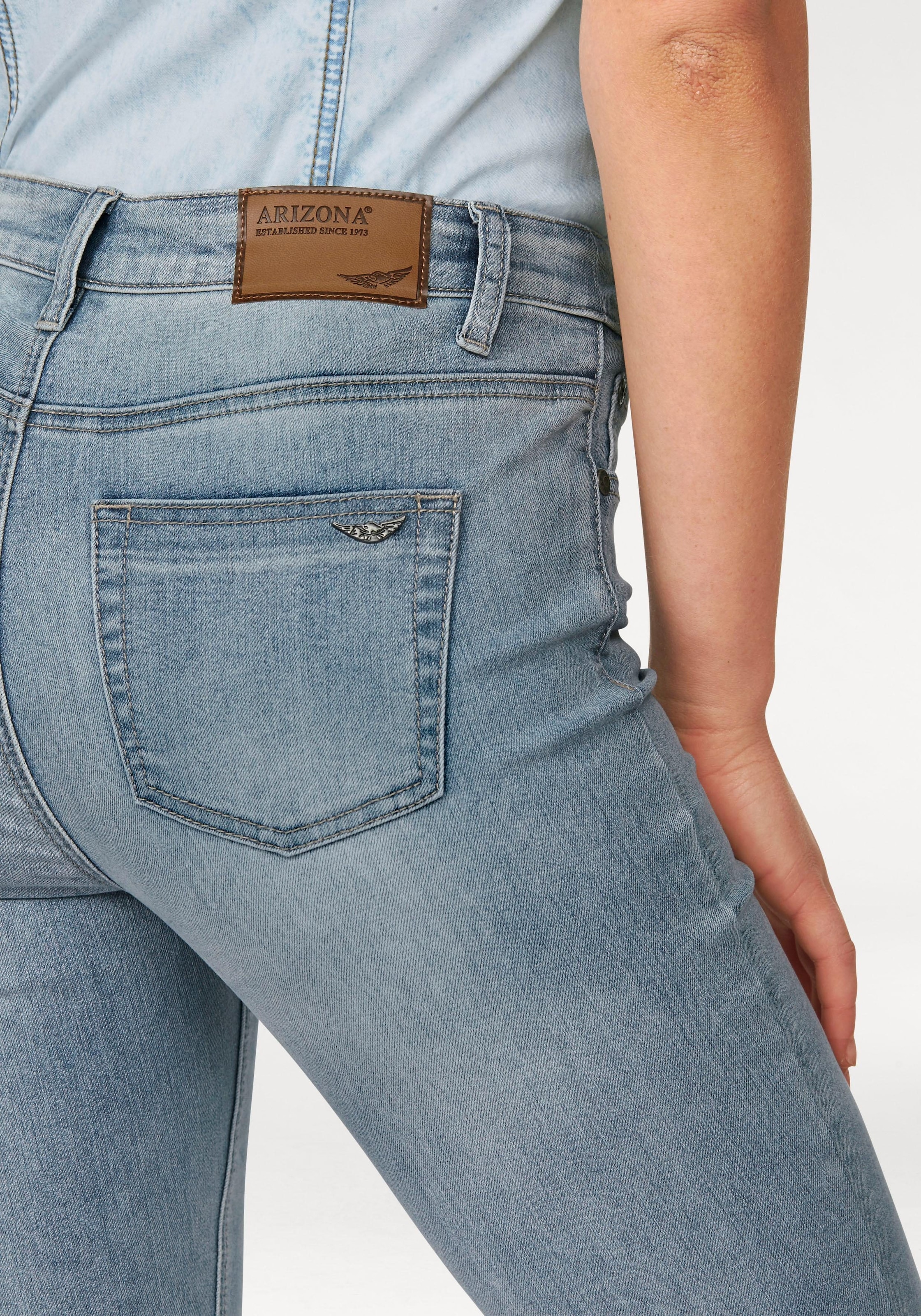 ♕ Arizona High kaufen Waist Skinny-fit-Jeans versandkostenfrei »Shaping«