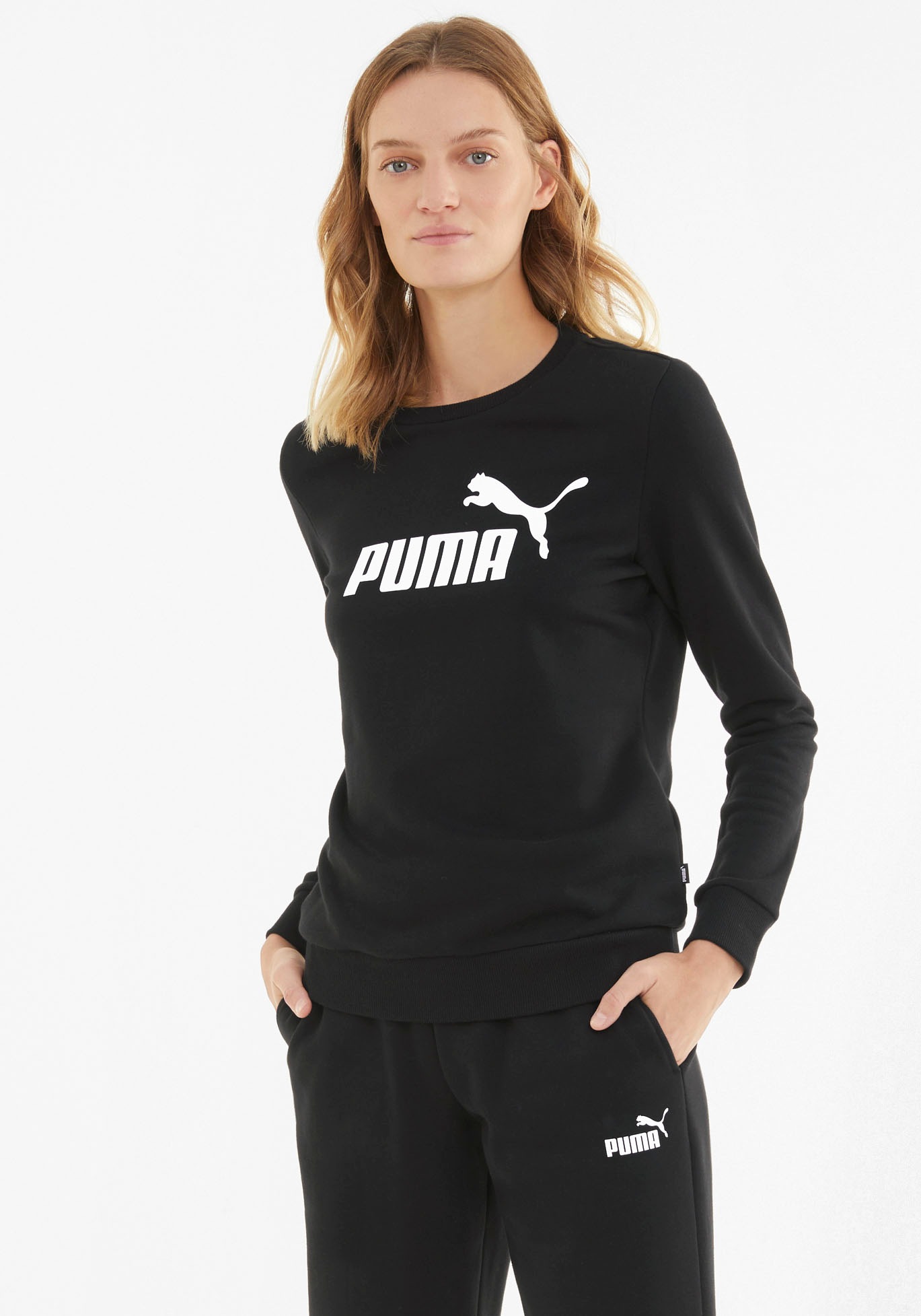 Image of PUMA Sweatshirt »ESS Logo Crew TR« bei Ackermann Versand Schweiz