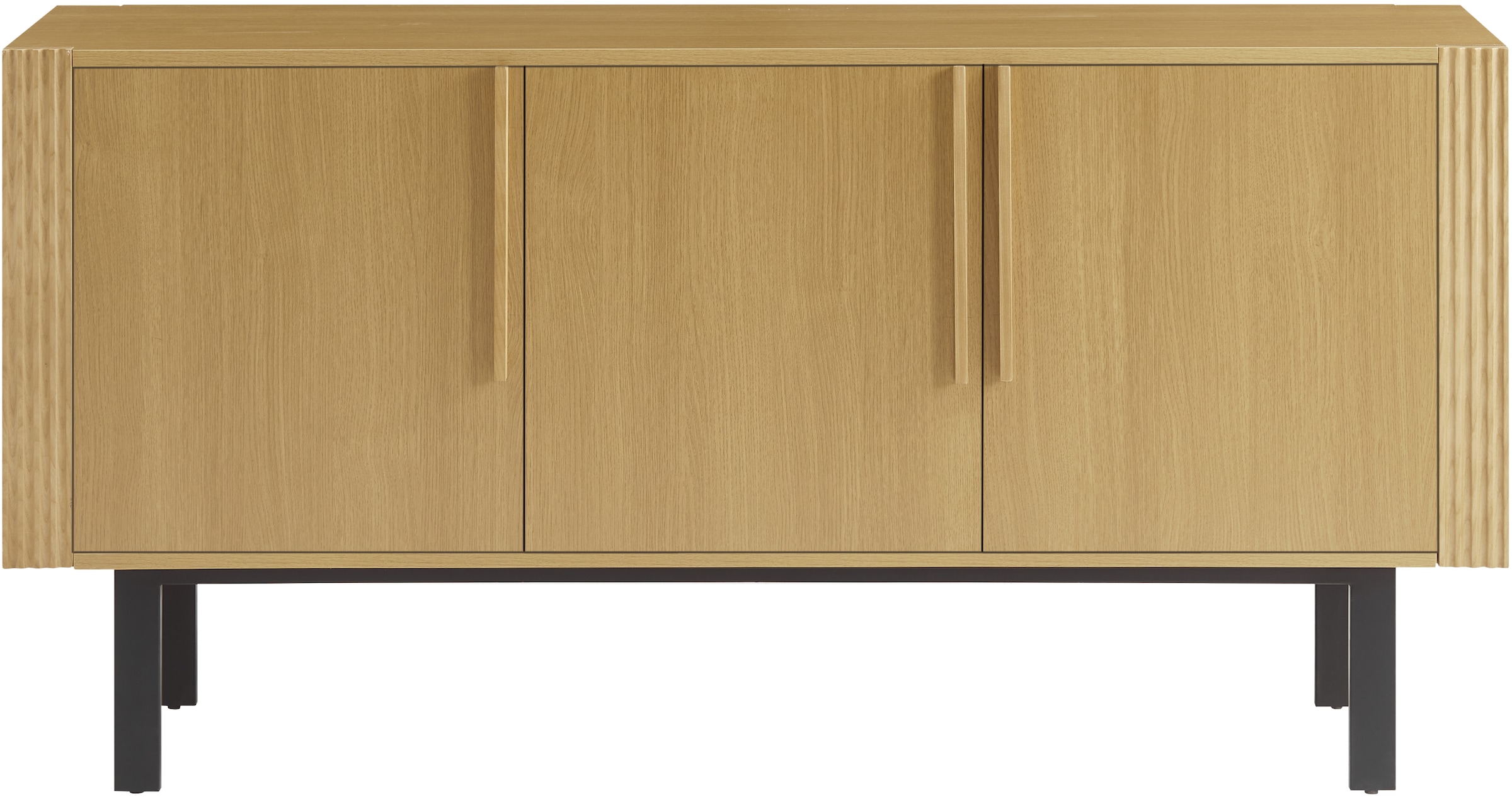 GOODproduct Sideboard »Stiven« Eukalyptus und Esche, kombiniert mit Melamin, MDF und ABS-Kunststoff