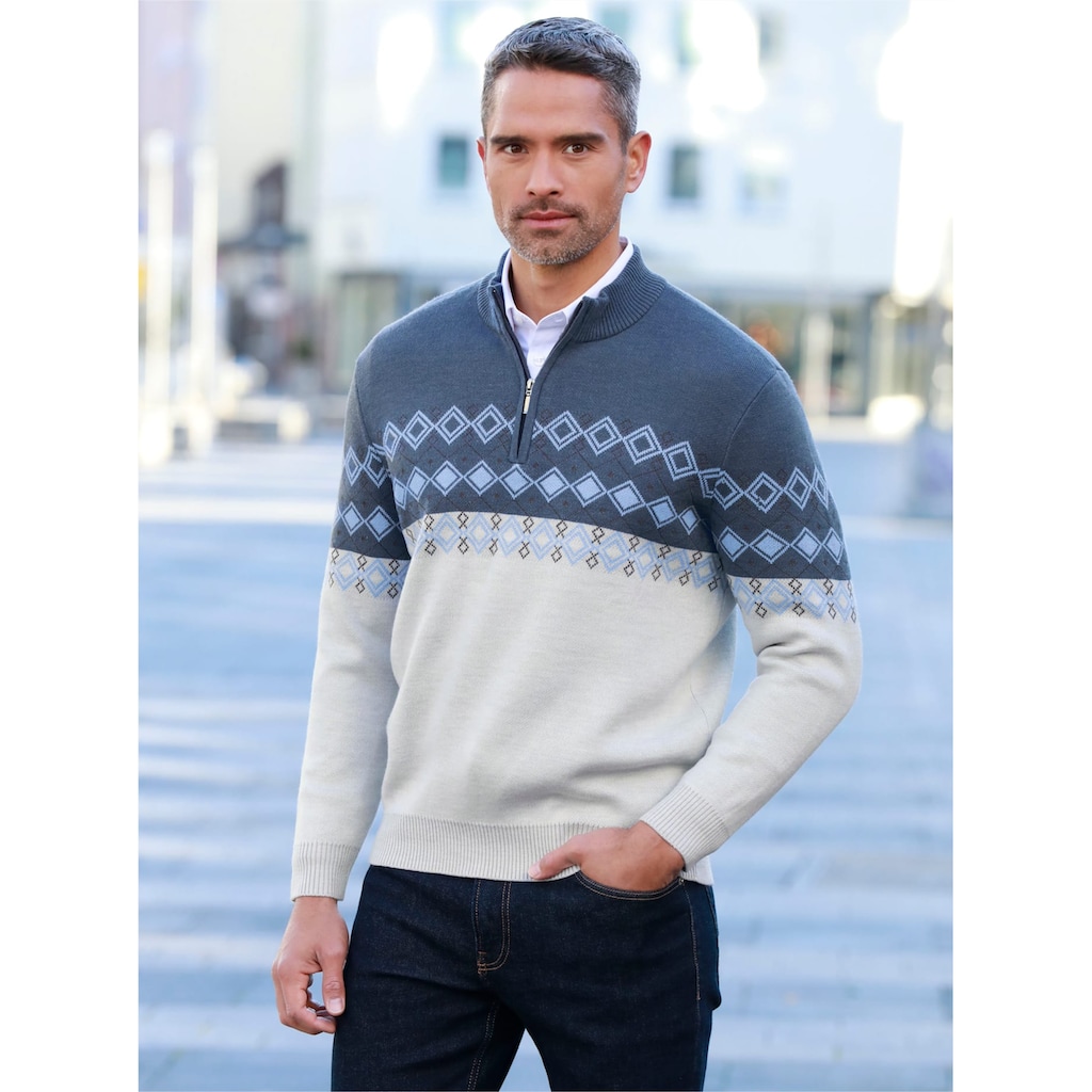 Classic Stehkragenpullover »Pullover«