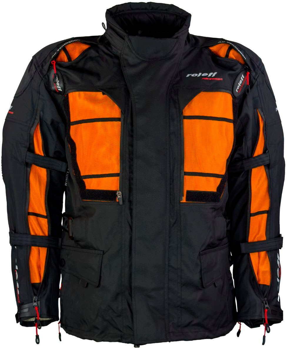 roleff Motorradjacke »Enduro«, mit Protektoren, optimale Belüftung