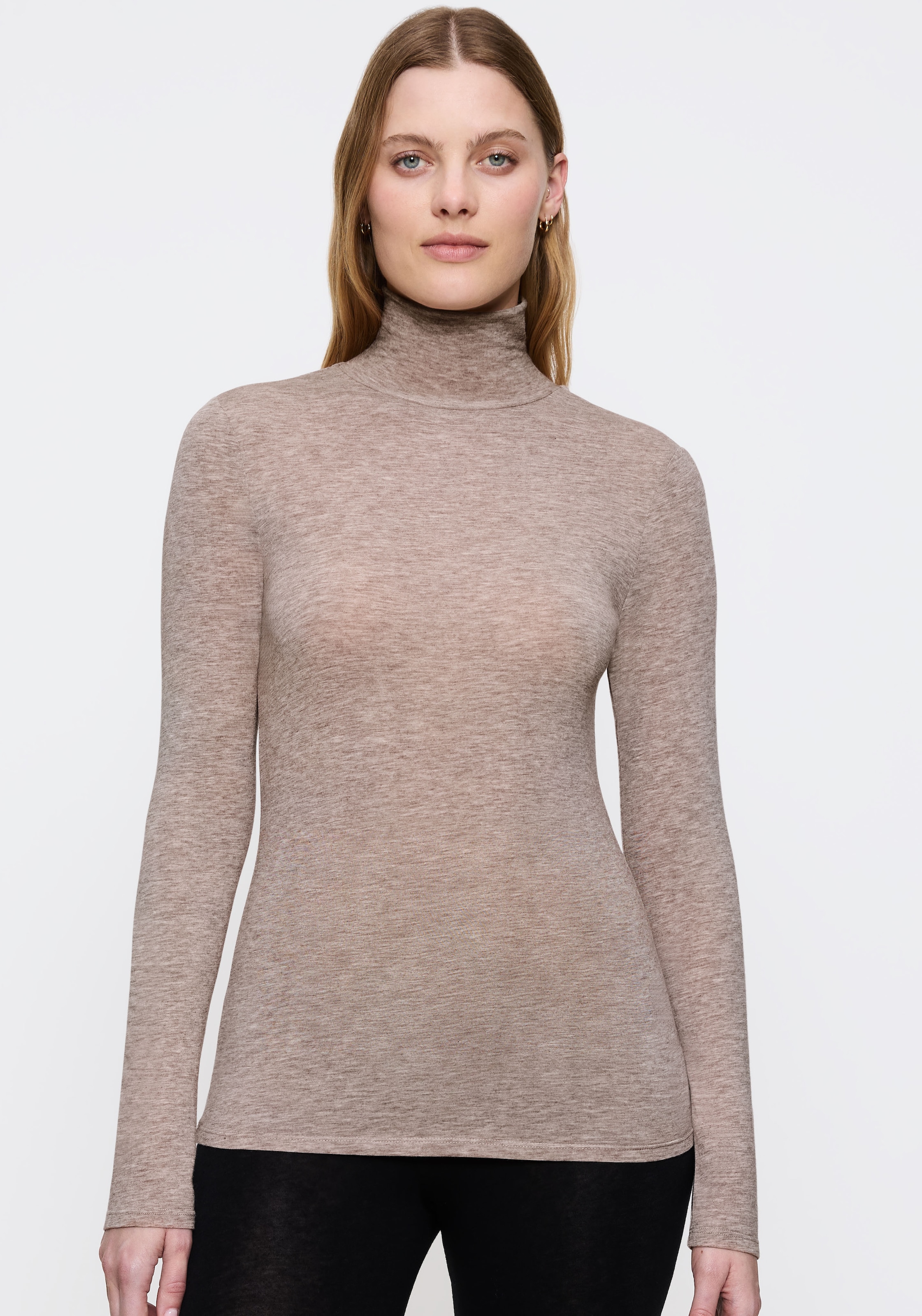 Image of Triumph Langarmshirt "Beauty Layers Top LSL Turtleneck 04" temperaturausgleichend