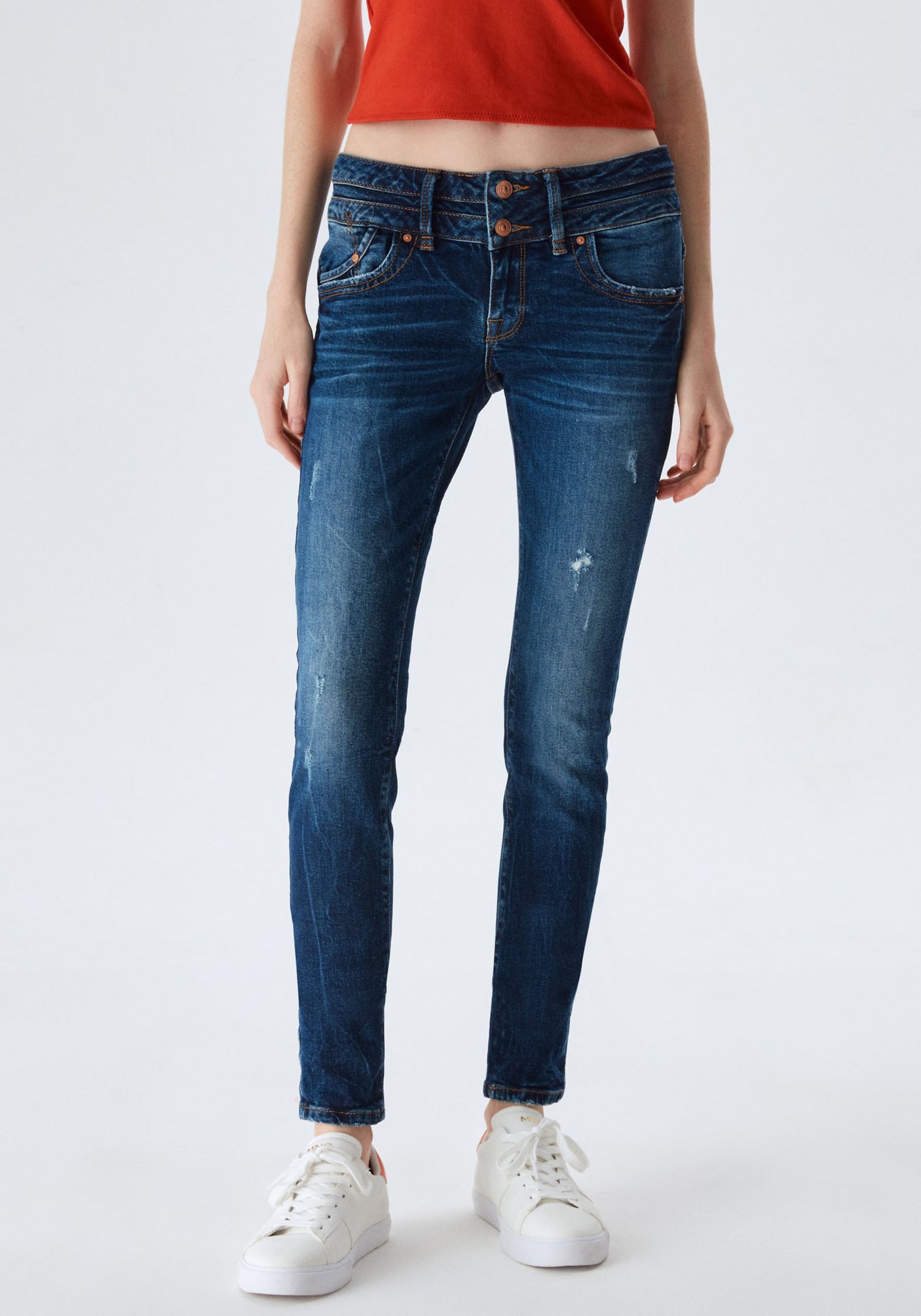 LTB Skinny-fit-Jeans »Julita X«, mit extra-engem Bein, niedriger Leibhöhe und Stretch-Anteil-LTB 1