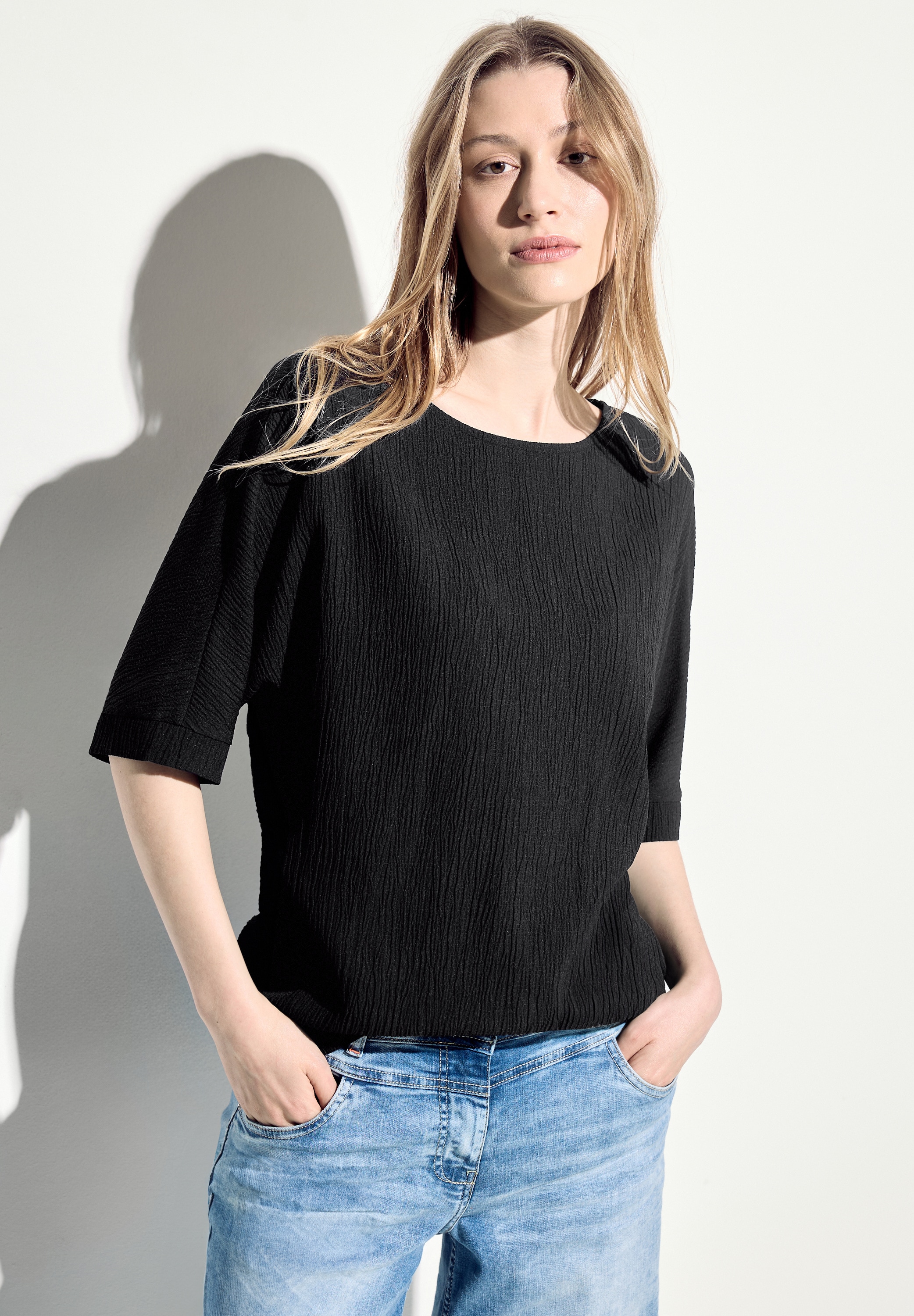 Cecil Shirtbluse, mit Struktur-Optik