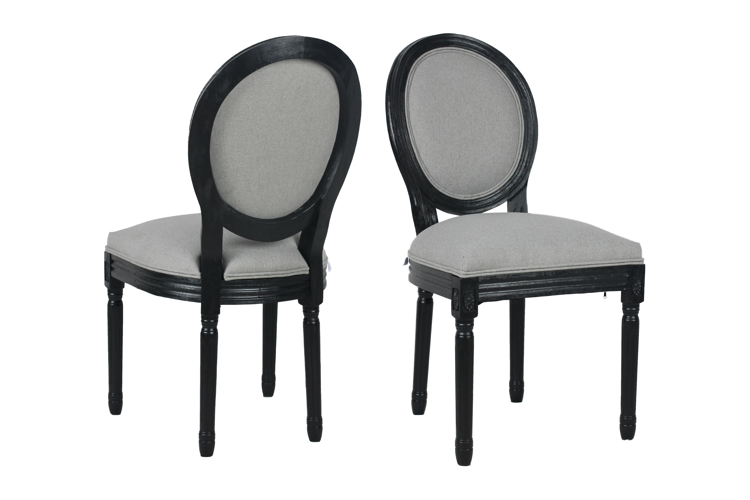 Image of Guido Maria Kretschmer Home&Living Esszimmerstuhl »Beatrice«, Struktur, Teilmassiv, in 5 Farben, 2er-Set bei Ackermann Versand Schweiz