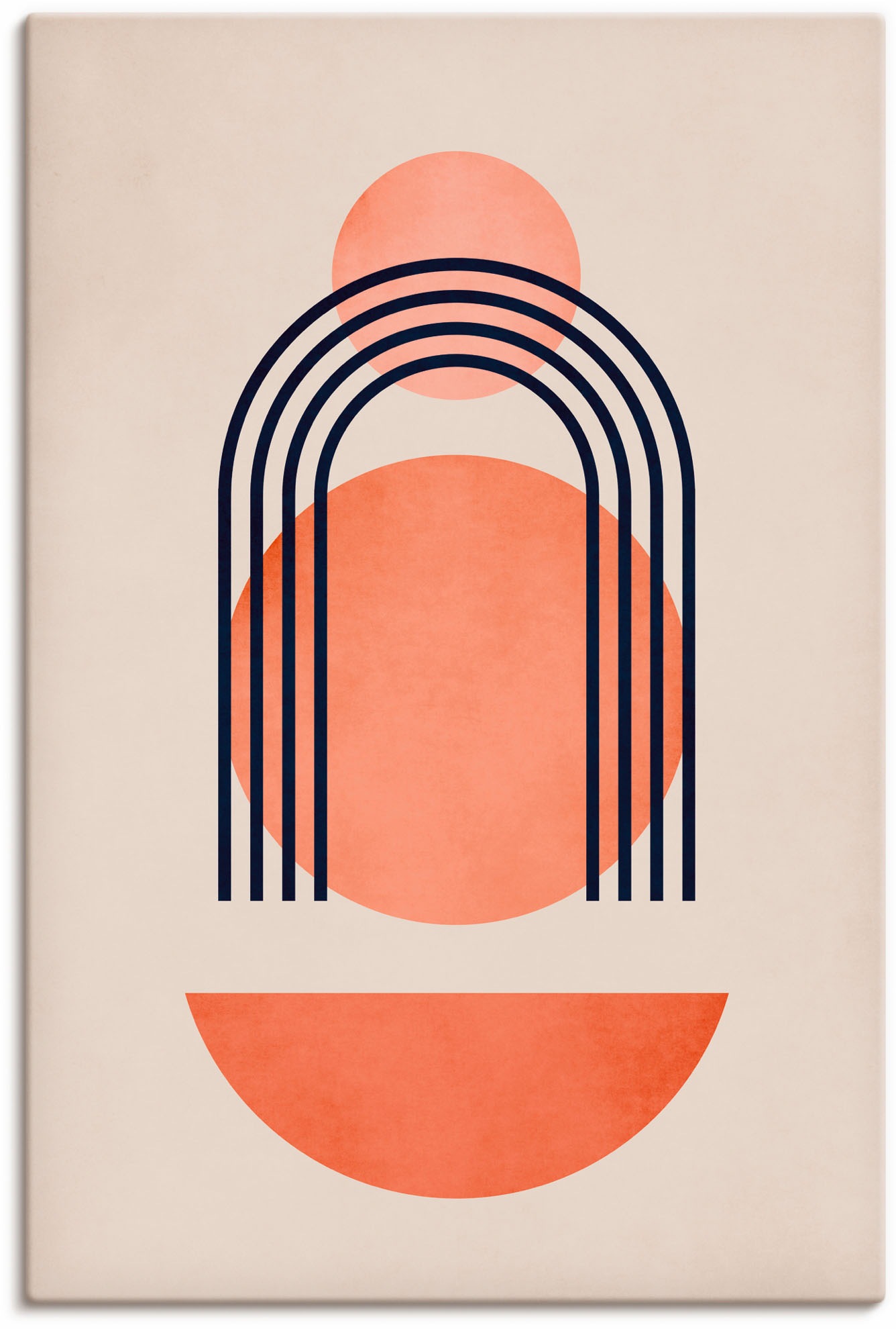 Image of Artland Wandbild »Geometrica Nr. 7«, Muster, (1 St.), in vielen Grössen & Produktarten - Alubild / Outdoorbild für den Aussenbereich, Leinwandbild, Poster, Wandaufkleber / Wandtattoo auch für Badezimmer geeignet bei Ackermann Versand Schweiz