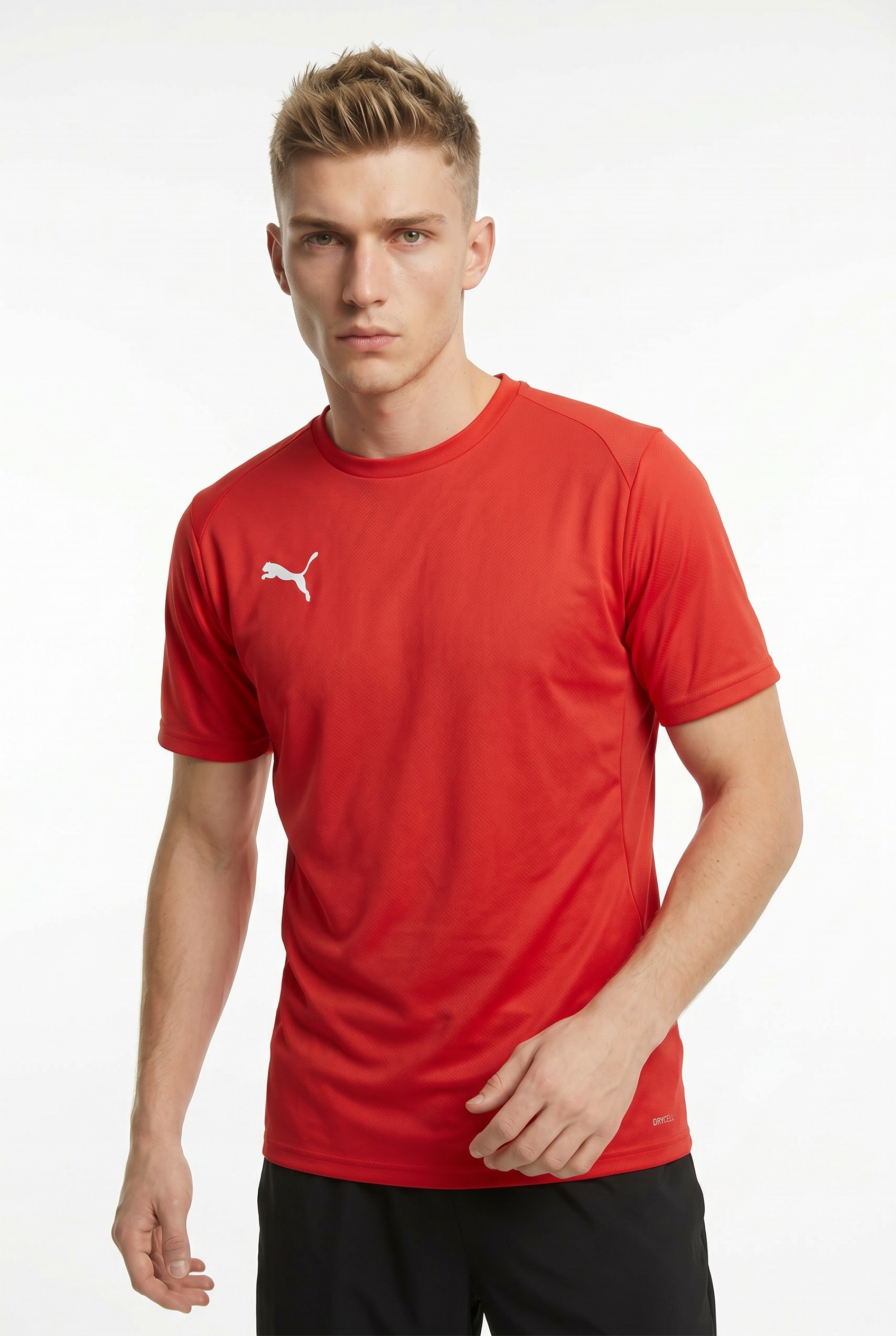 Image of PUMA Fussballtrikot "TEAMGOAL JERSEY" Fussball, Kurzarm, sportlicher Stil, leichtes Webmaterial