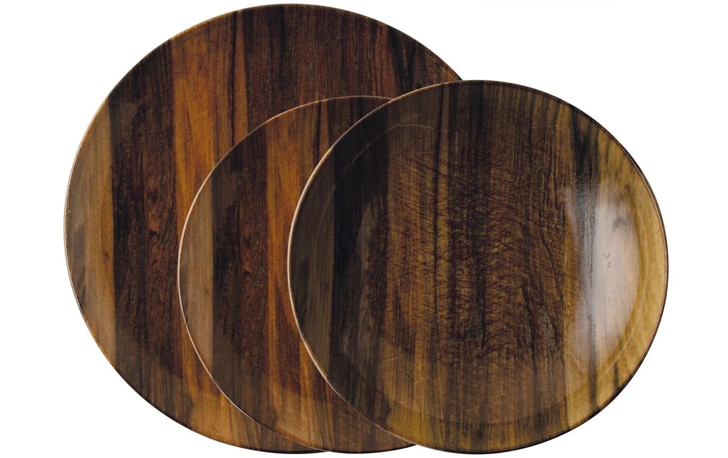 Image of Arthur Krupp Speiseteller "Wood Essence 12 Stück"