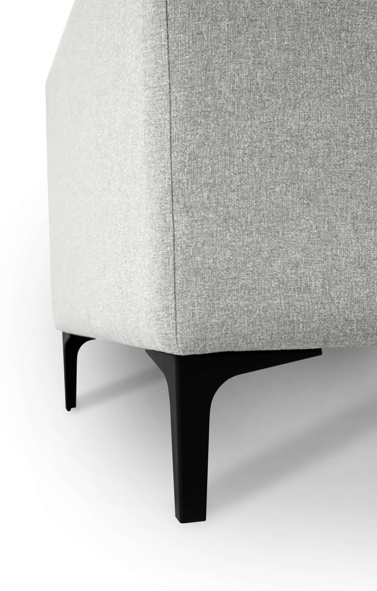 GOODproduct 2,5-Sitzer »Henry, Kompaktsofa, Breite 214 cm« mit Metallbeinen, Wellenunterfederung, wasserabweisender Stoff