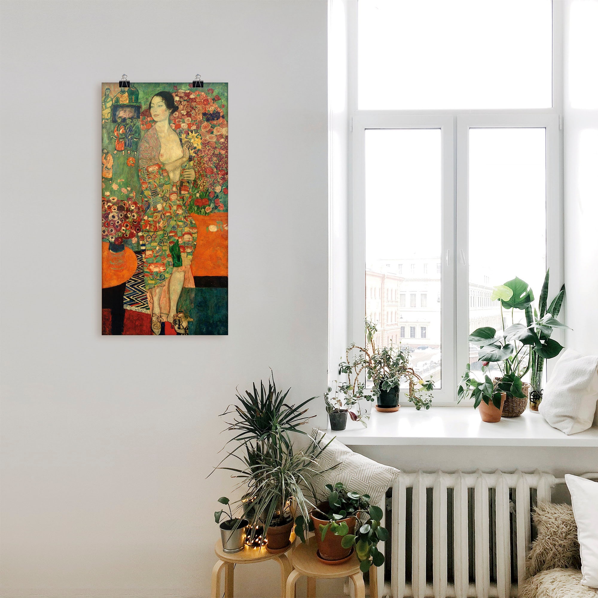 Artland Fresque murale »Die Tänzerin« 1 cuis tlg. als Leinwandbild, Poster in verschied. Grössen