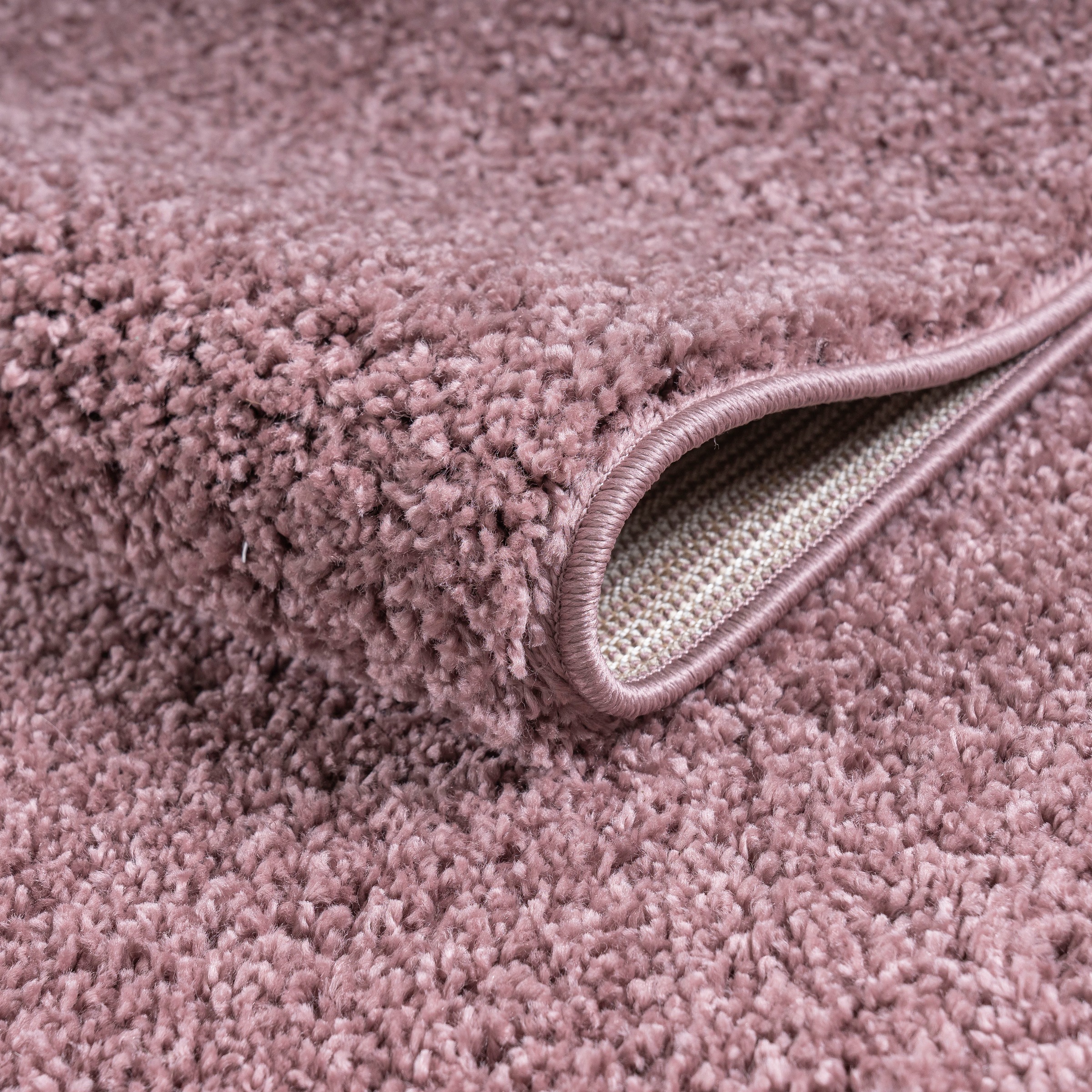 Bruno Banani Hochflor-Teppich »Shaggy Soft«, rechteckig, 30 mm Höhe, gewebt, Uni Farben, besonders weich und kuschelig