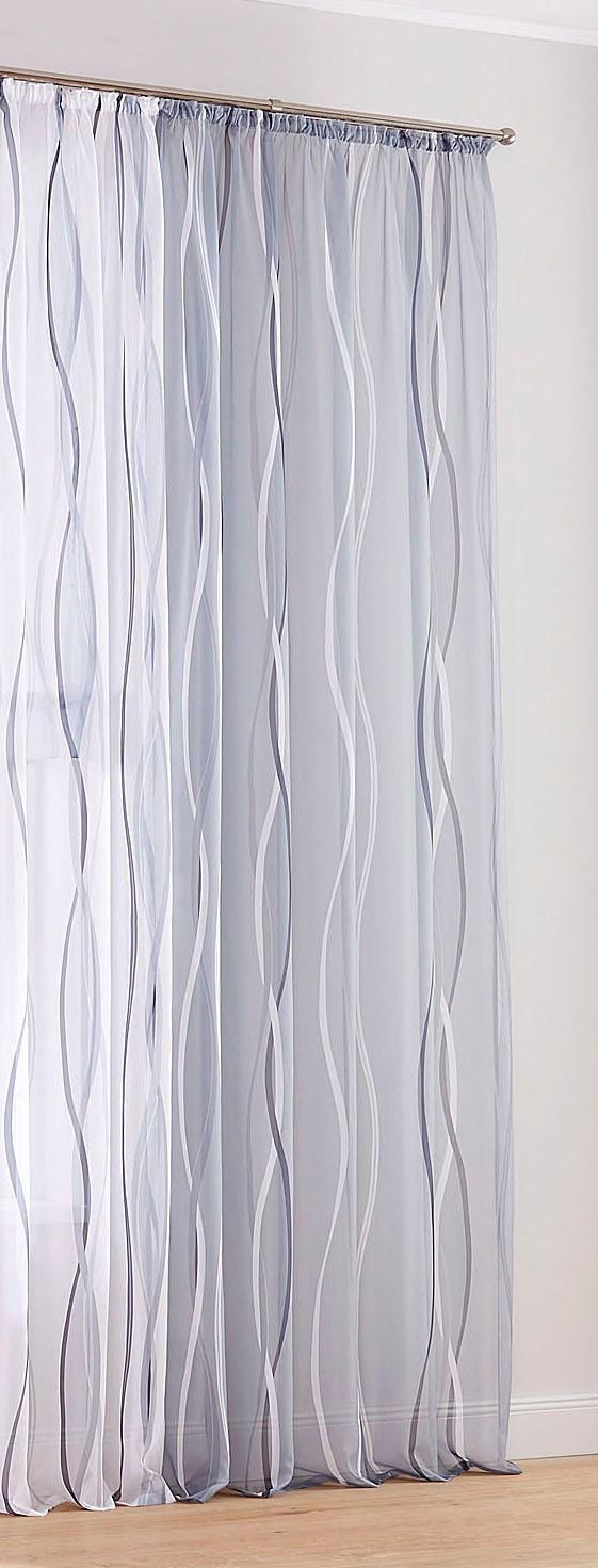 Voile, home günstig St.), 2er-Set, (2 my Polyester Gardine transparent, »Dimona«, kaufen