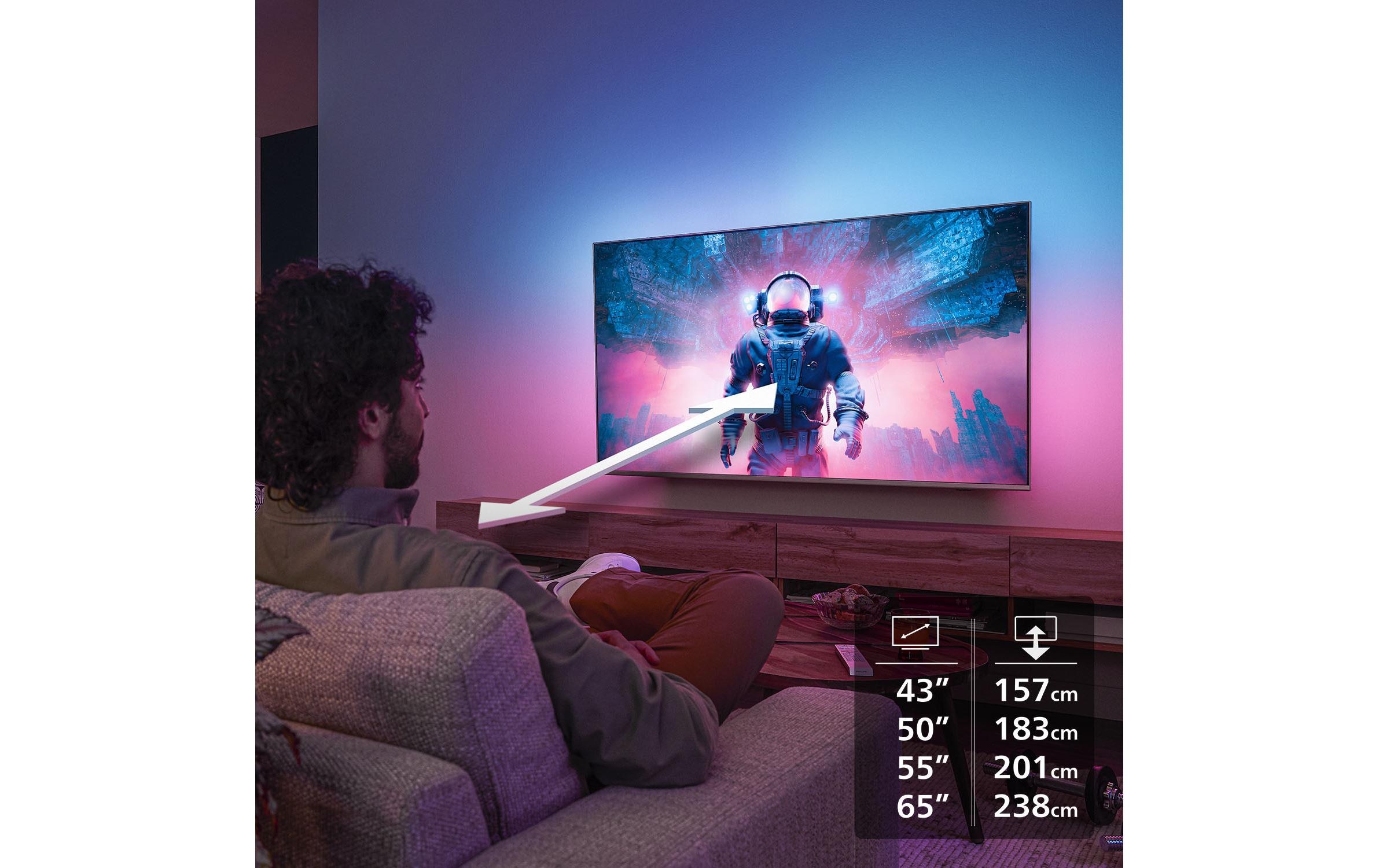 Philips LED-Fernseher »43PUS8500/12 43" 4K« 108 cm/43 ″