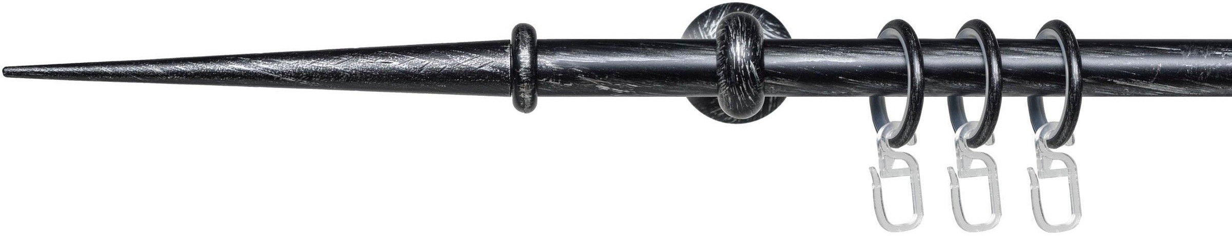 Image of Liedeco Gardinenstange »Esp Spitze«, 1 läufig-läufig, Fixmass, 1-läufig im Fixmass Ø 16 mm bei Ackermann Versand Schweiz