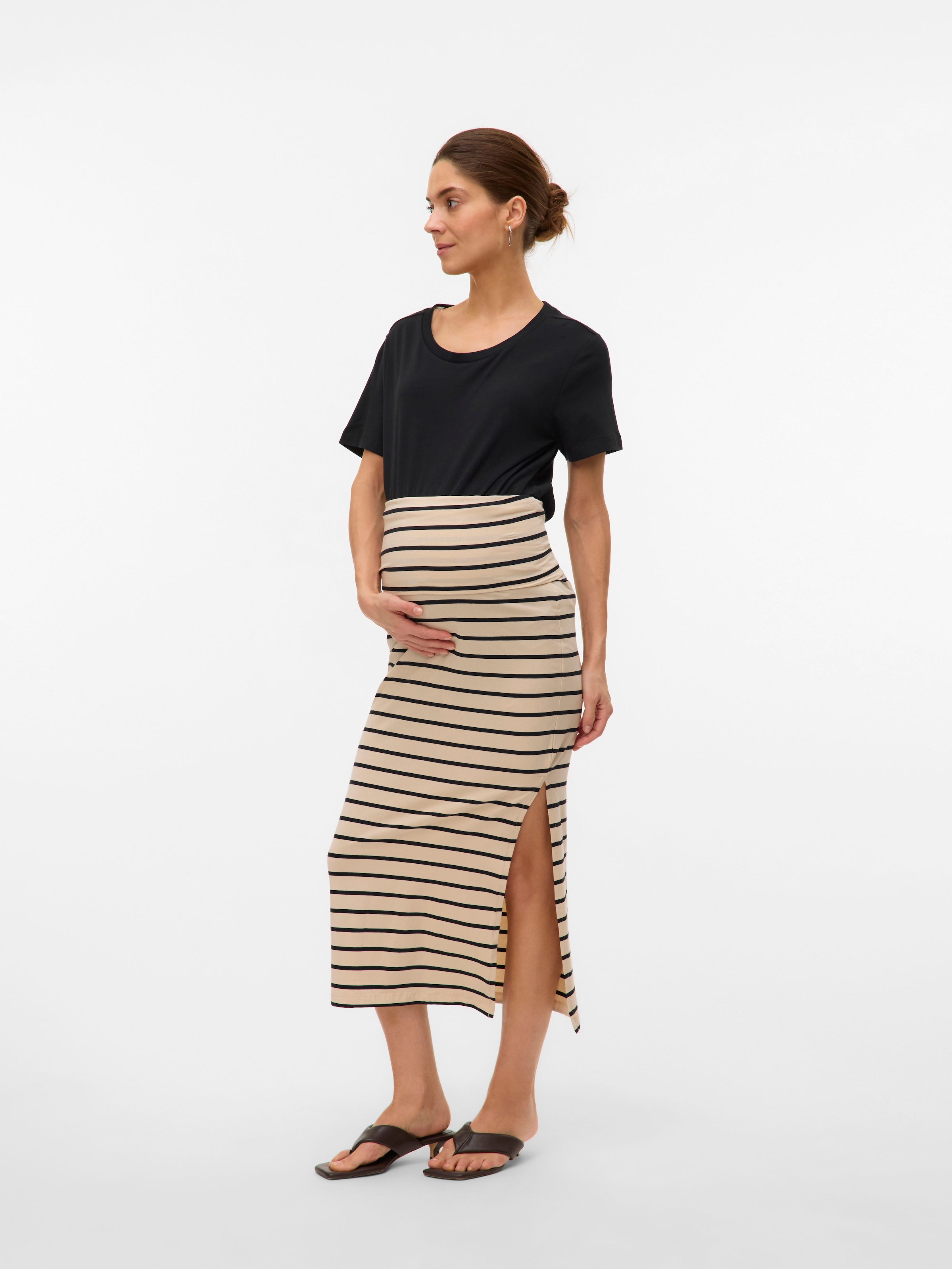 Mamalicious Jupe de maternité »MLEVA YD JRS MAXI SKIRT NOOS«