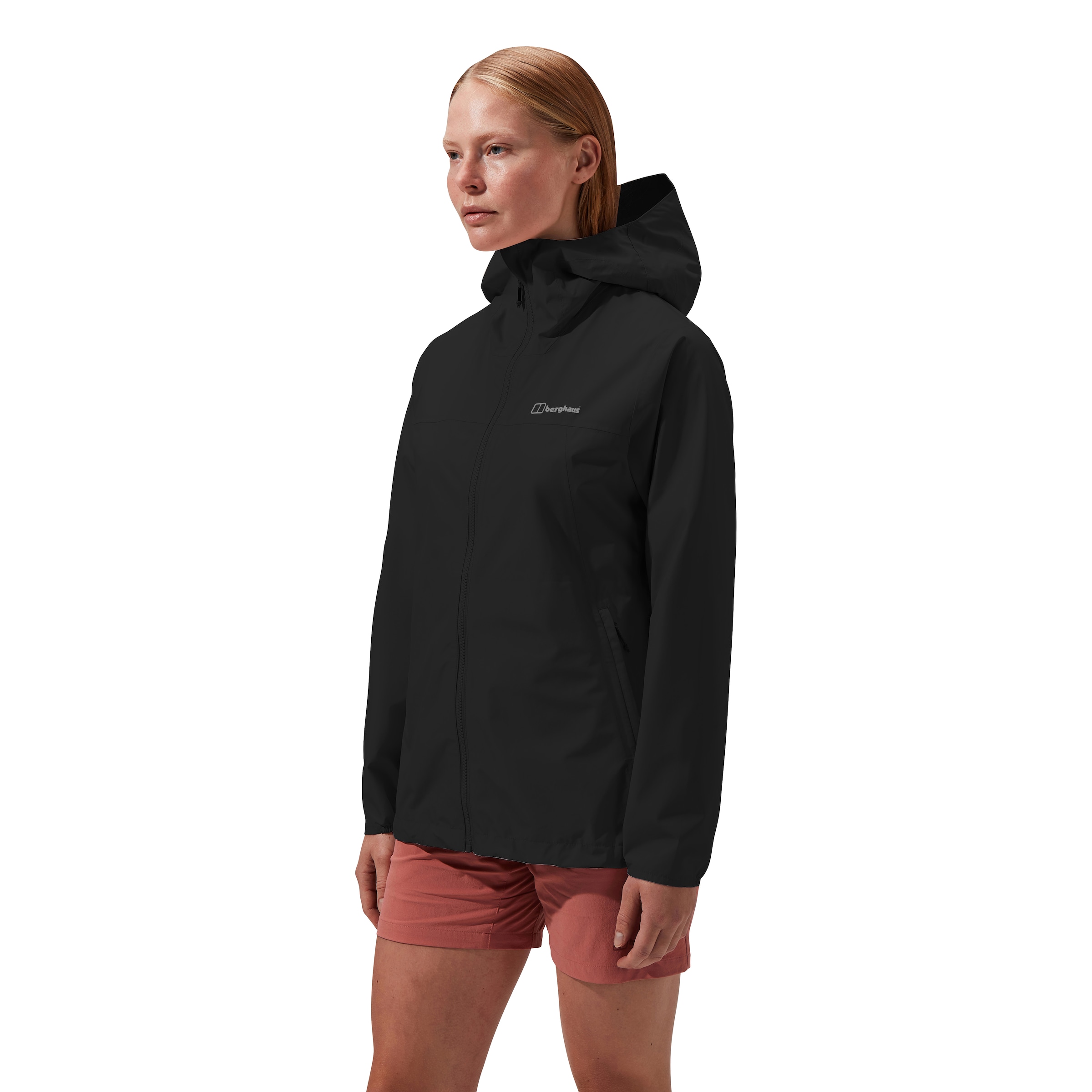 Berghaus Veste fonctionnelle »W DELUGE PRO 3.0 JKT« für Sport und Outdoor-Aktivitäten, atmungsaktiv, mit Sturmklappe