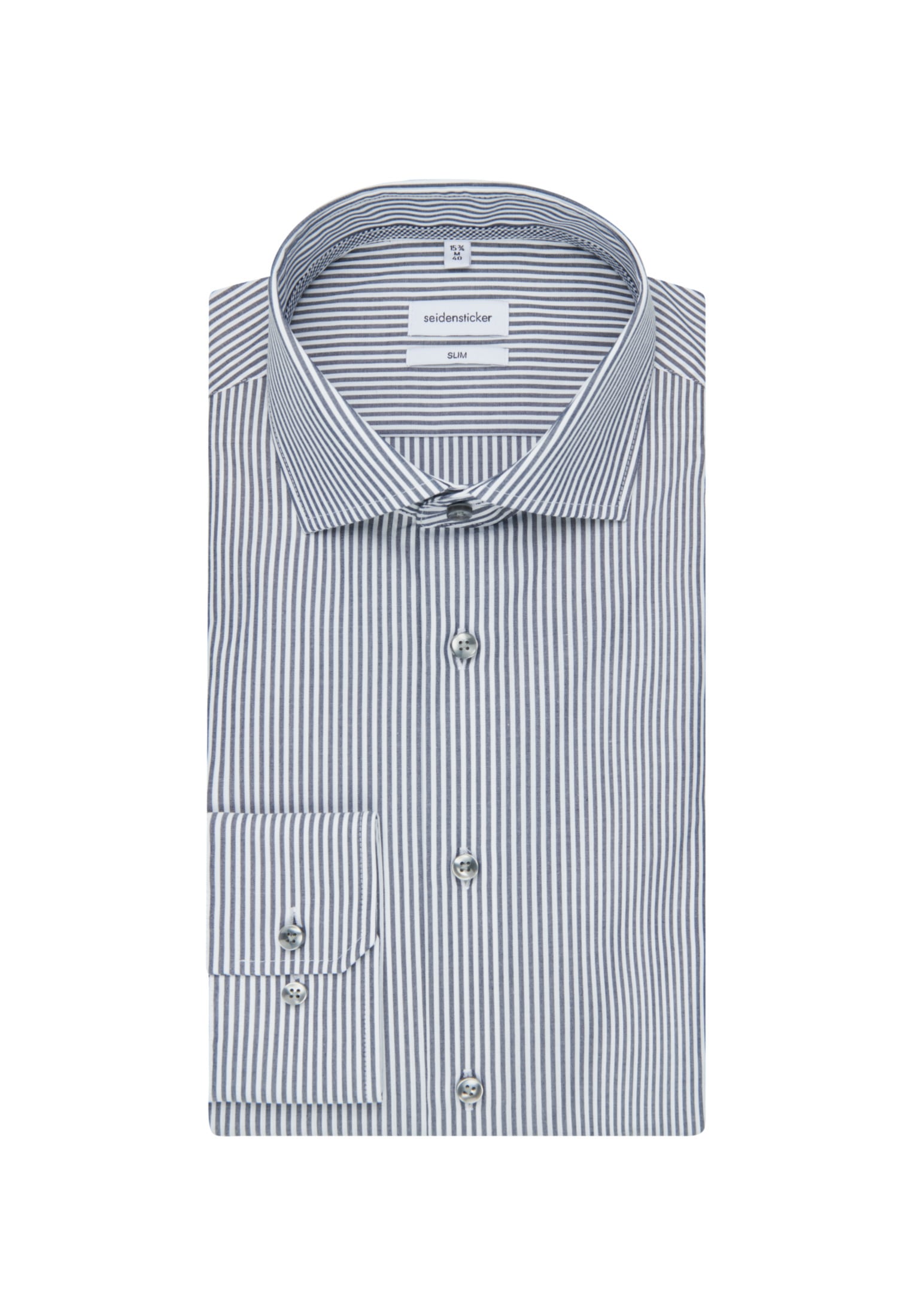 seidensticker Chemise d'affaires »Slim« Slim Langarm Kentkragen Streifen