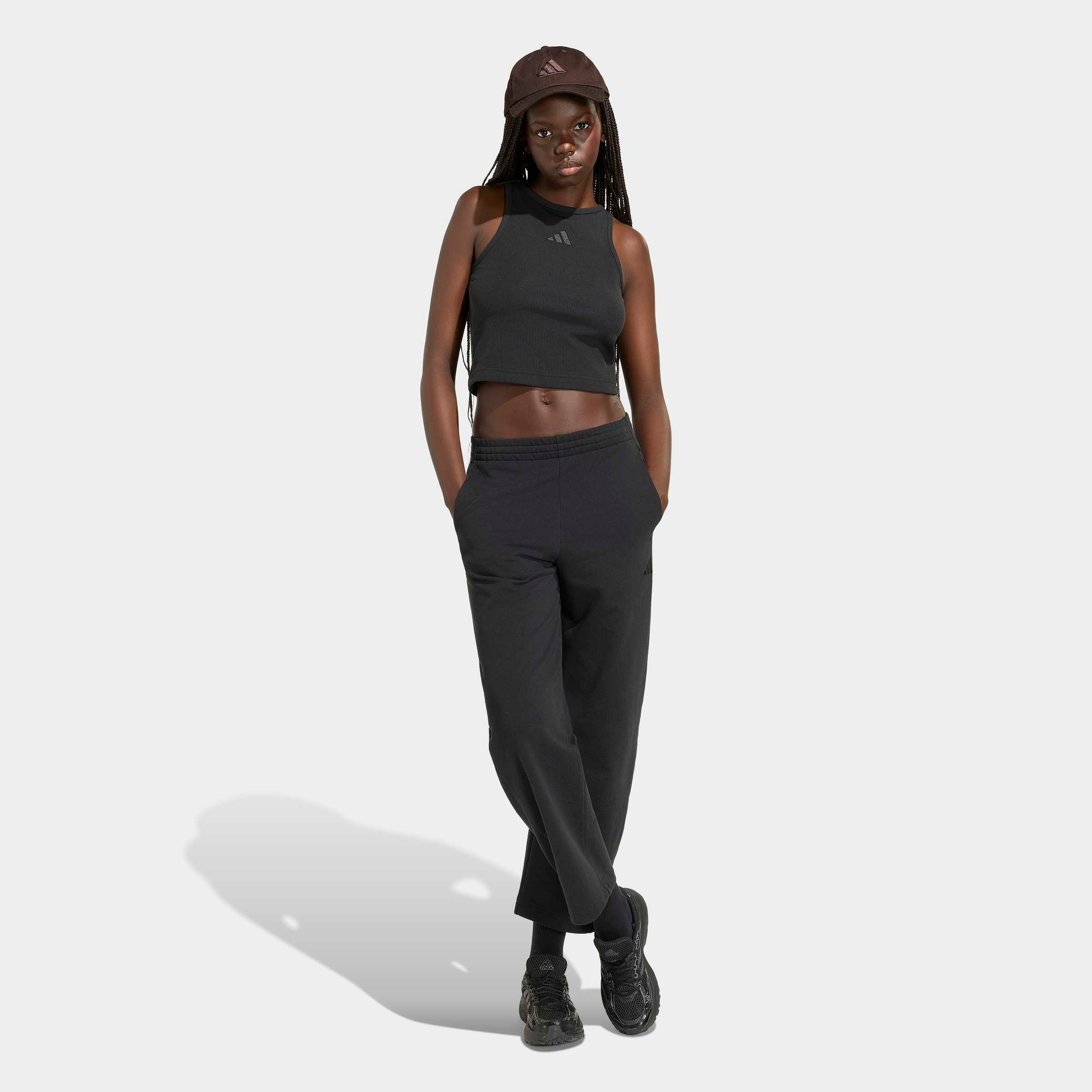 adidas Sportswear Tanktop »ADIDAS KIT, GERIPPT, KLEINES LOGO« mit sportlichem Stil, für Sportmode und Streetwear, in normaler Länge
