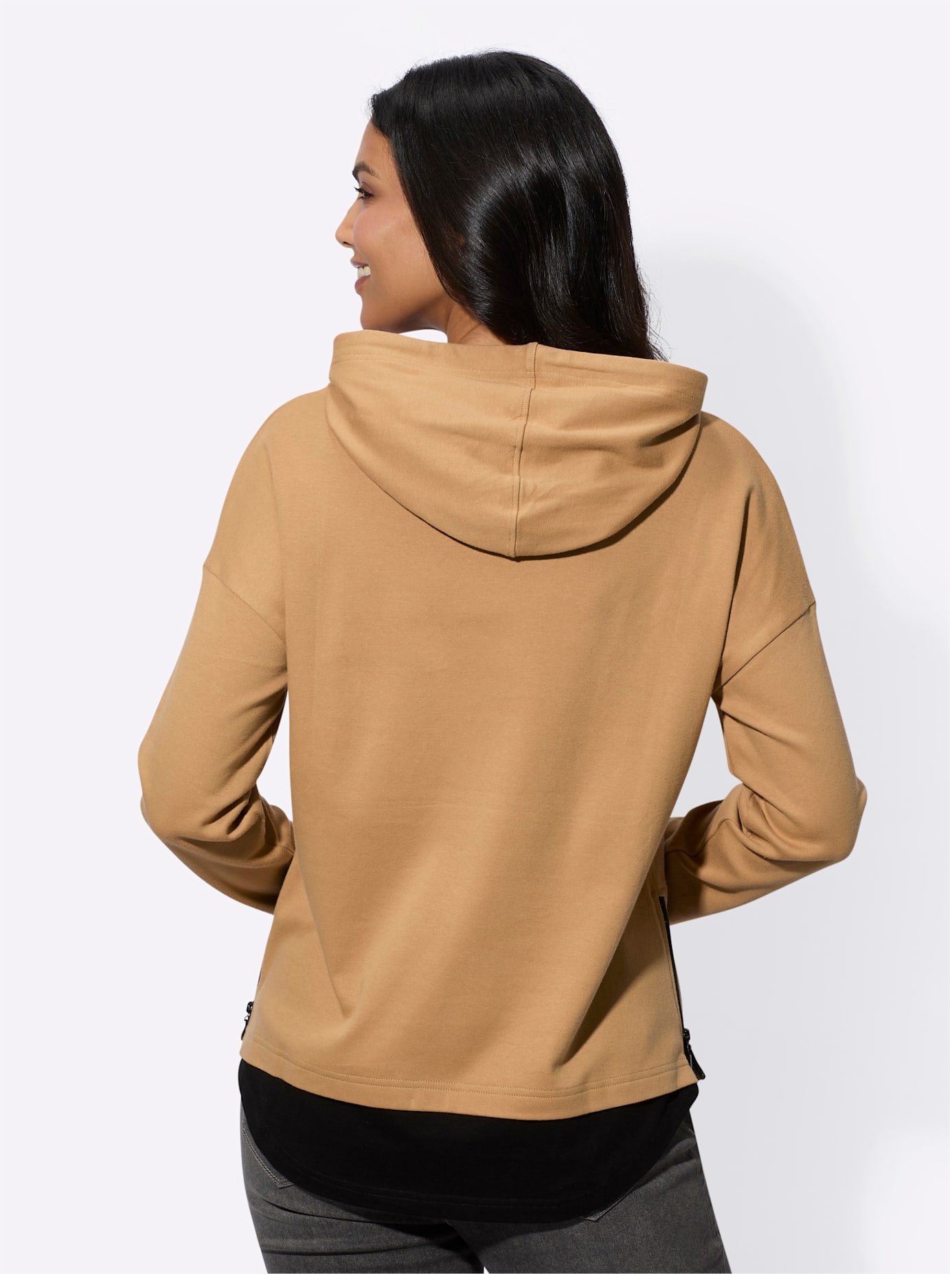 Classic Basics Kapuzenshirt »2-in-1-Shirt«, (1 tlg.)