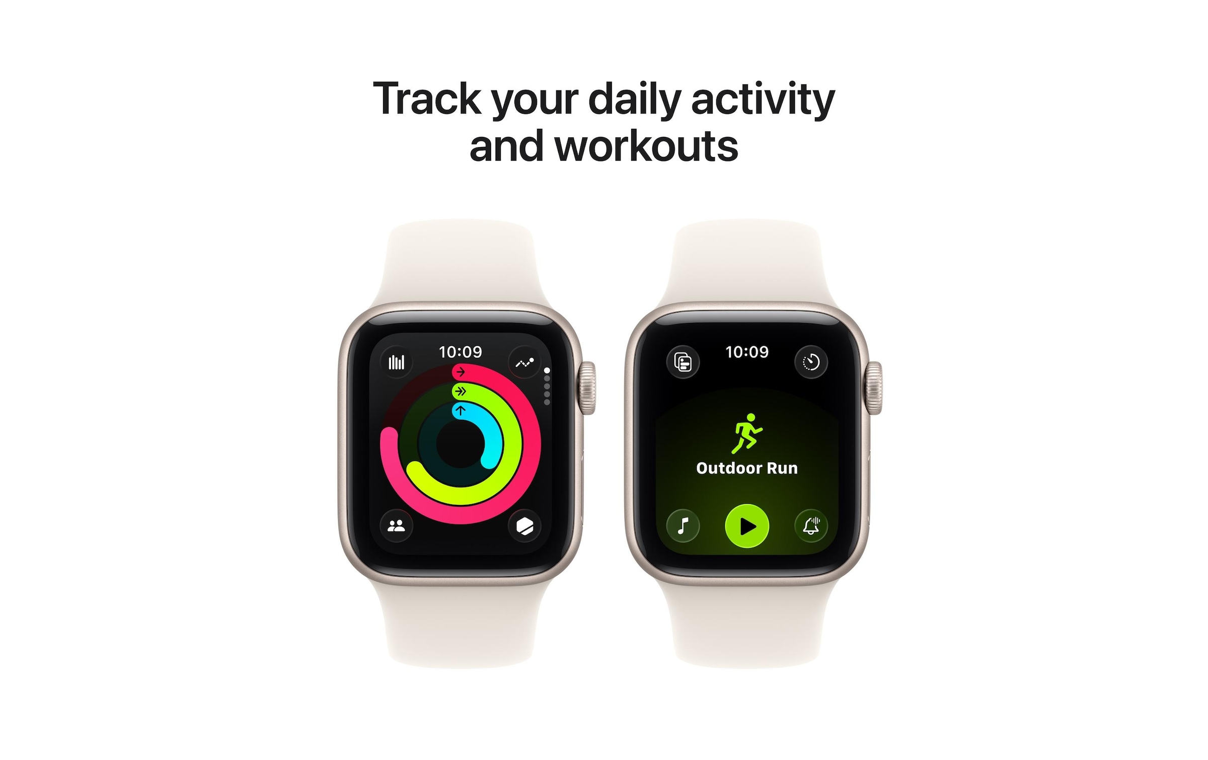 Apple Smartwatch »Watch SE 3 Sport Band«(34) Watch OS