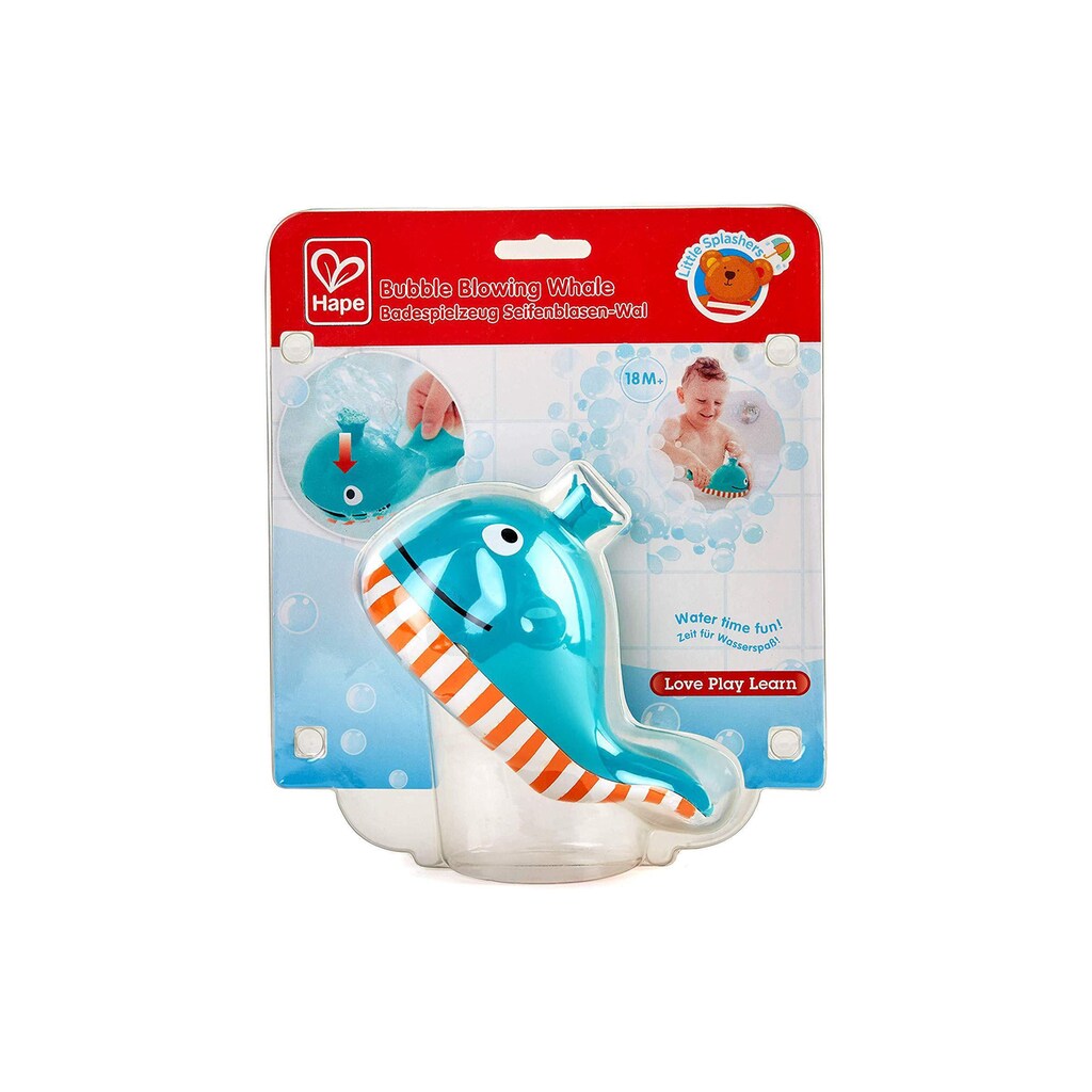 Hape Badespielzeug »Seifenblasen-Wal«