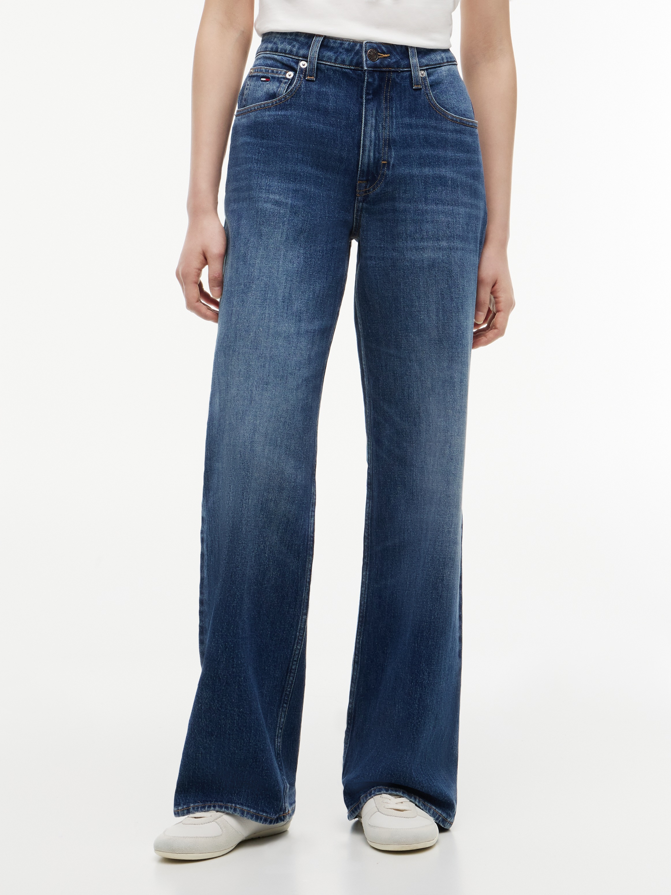 Image of Tommy Jeans Straight-Jeans "MIA MR RLXD STR" Baumwollmischung, relaxed fit