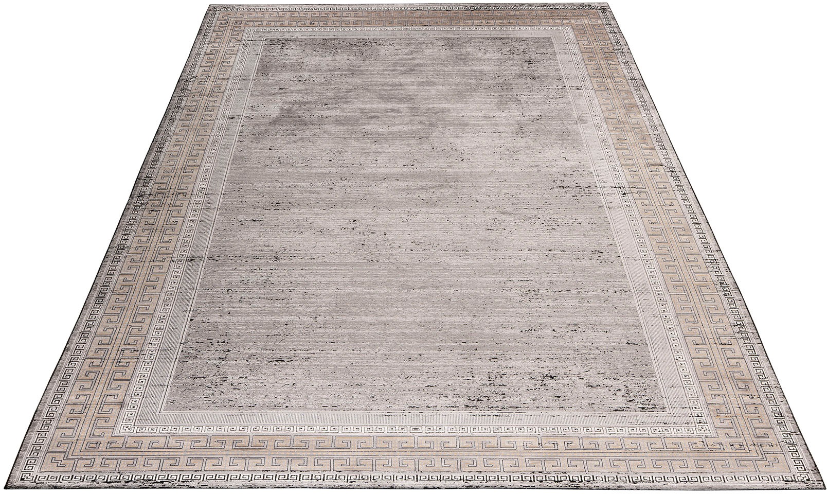 Image of Obsession Teppich »My Eden of Obsession 205«, rechteckig, 10 mm Höhe, Kurzflor, mit Bordüre, besonders hohe Knotendichte, Obermaterial: 85% Viskose, ideal im Wohnzimmer & Schlafzimmer bei Ackermann Versand Schweiz