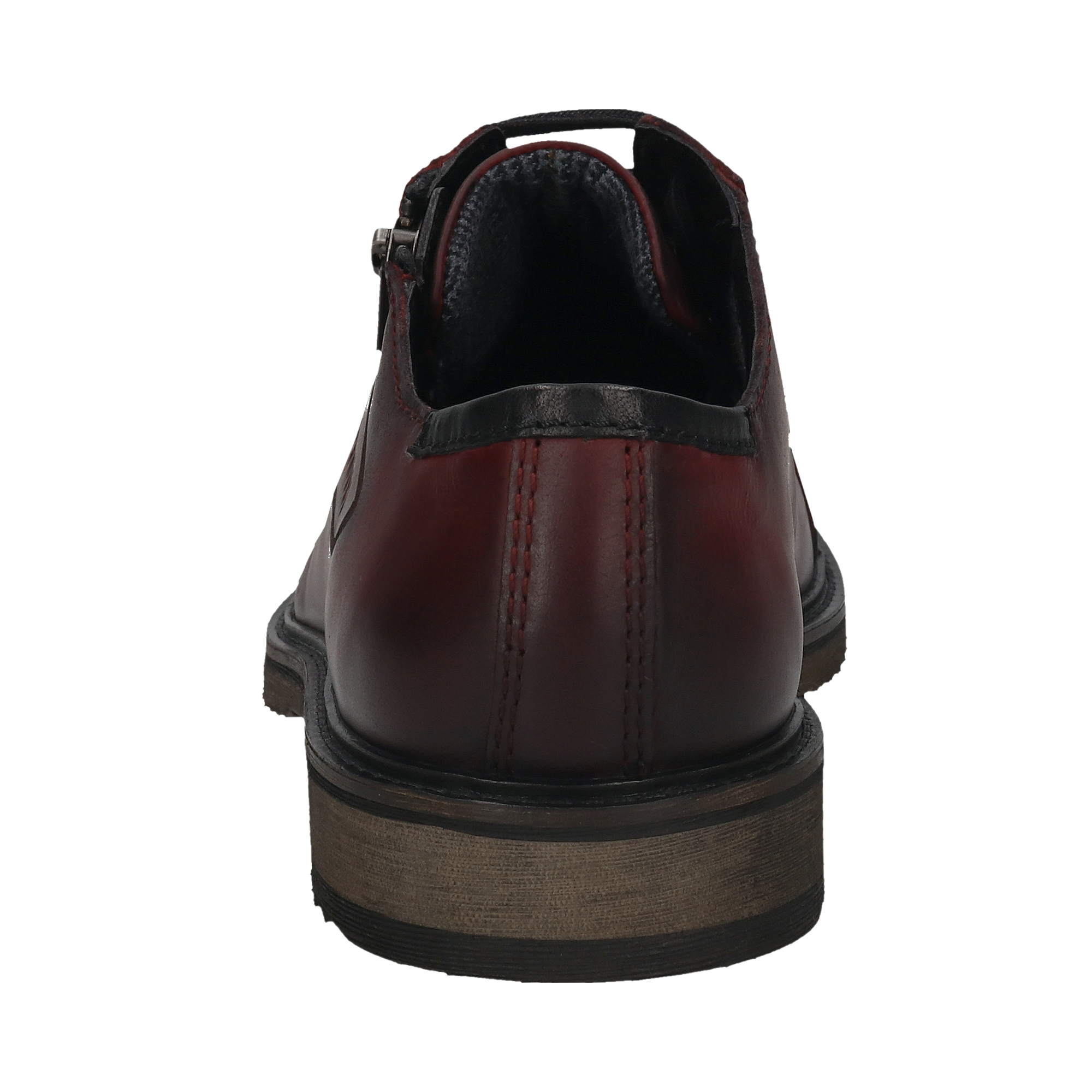 bugatti Schnürschuh, Halbschuh, Business Schuh mit seitlichem Reissverschluss