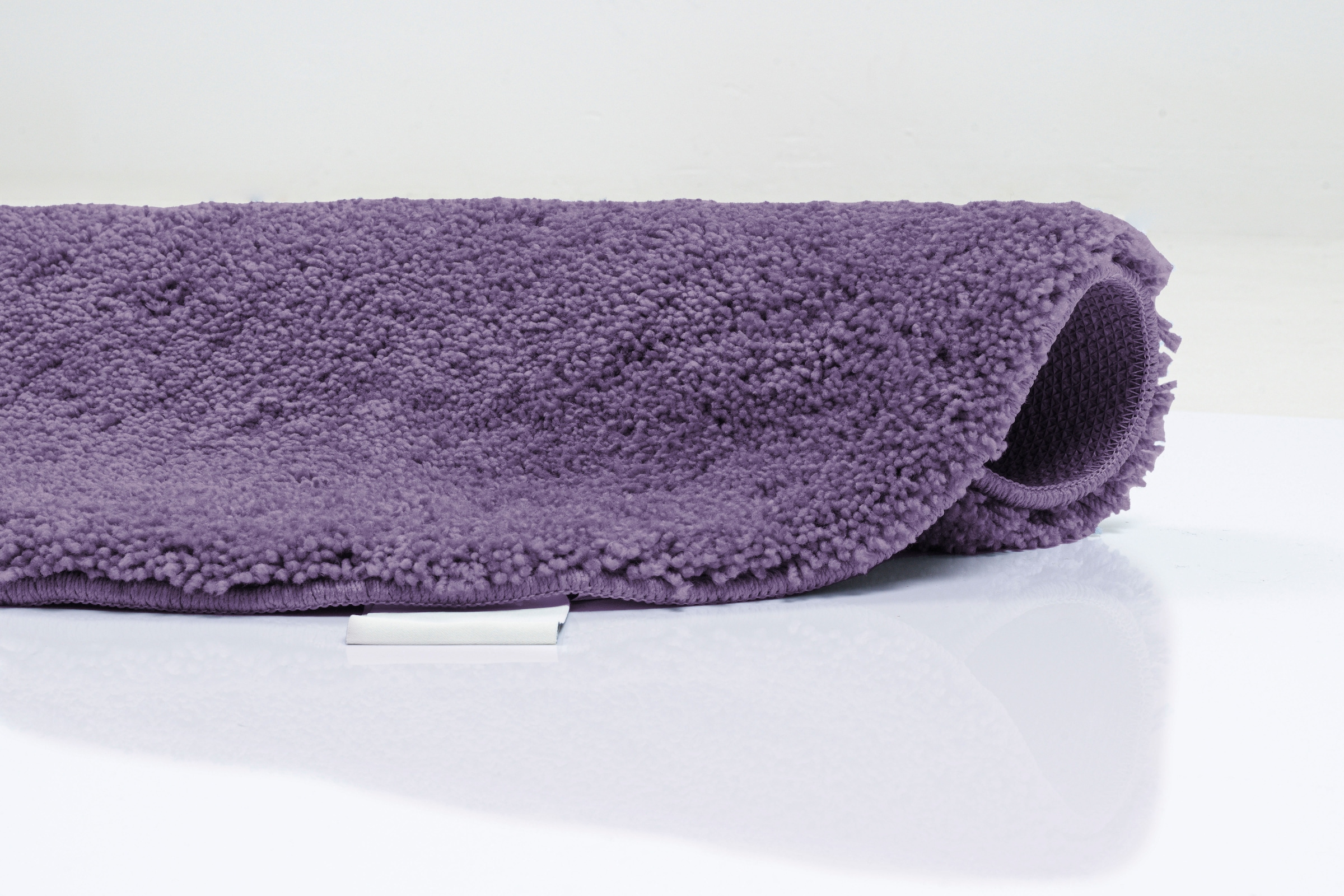 TOM TAILOR HOME Badematte »Cozy Bath UNI«, rutschhemmend beschichtet, fussbodenheizungsgeeignet, Badteppich, Uni Farben, rechteckig, rund und oval erhältlich