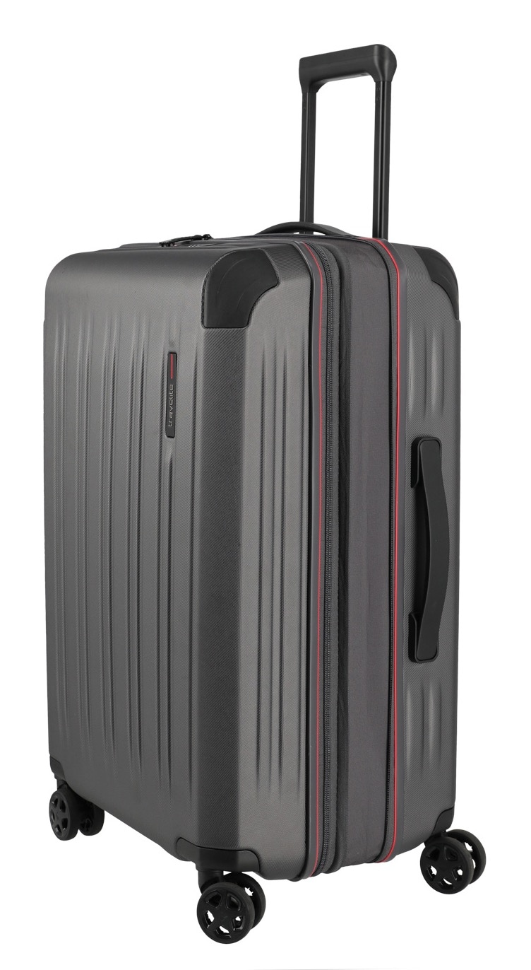 travelite Kit trolley »DYNAMIIC S/M/L, verschiedene Farben« valise rigide ABS avec extension de volume pour M/L